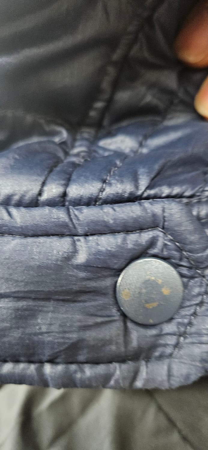 (정품)디젤 유틸리티 경량 바이커 패딩자겟 M 네이비 상품이미지7