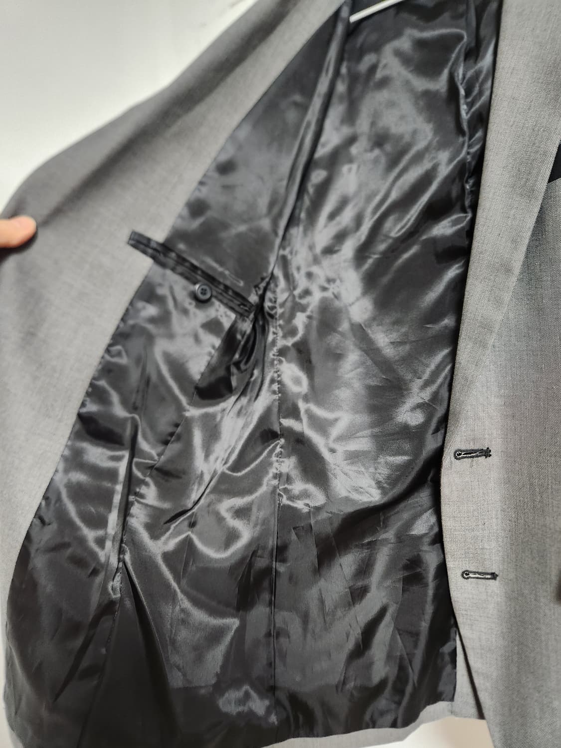 CODES COMBINE 그레이 남성 자켓 블레이저95 상품이미지4