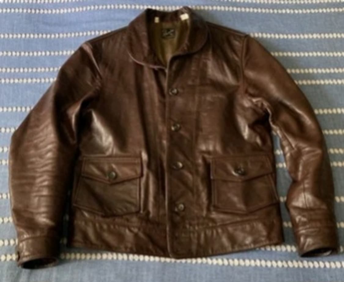 Lvc "Menlo Cossack" Leather Jacket 상품이미지1