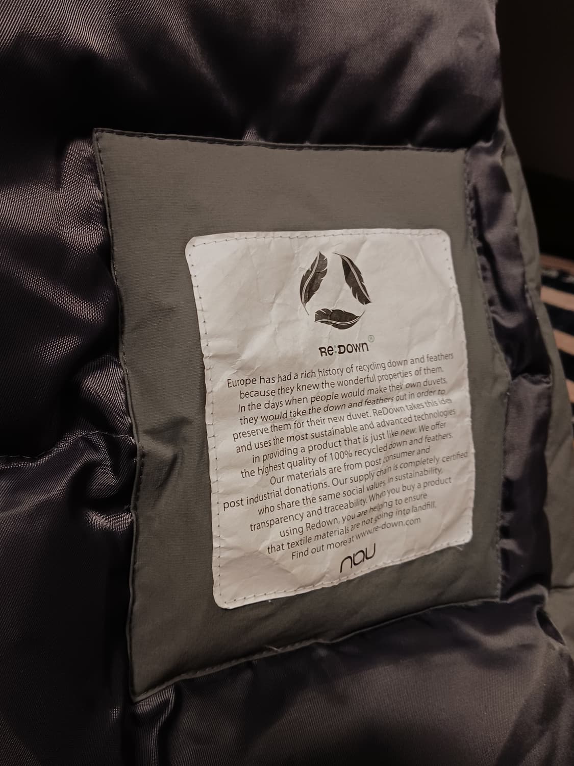 nau 리싸이클 야상 다운 롱패딩  상품이미지4