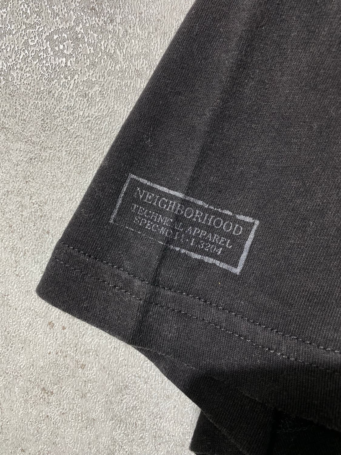 [4] Neighborhood 네이버후드 스펠아웃 반팔티 상품이미지3