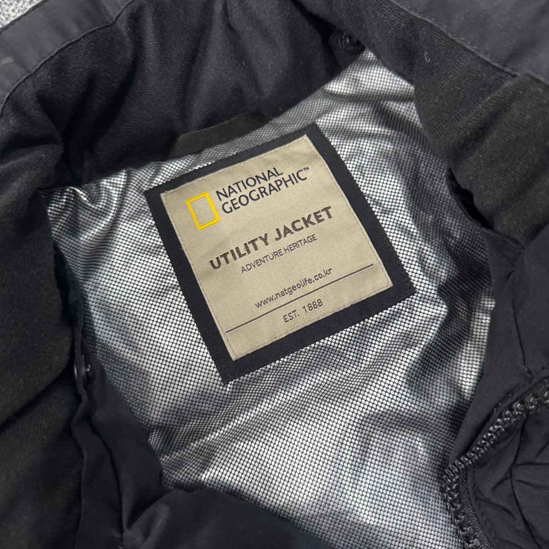 내셔널지오그래픽 블랙 패딩 상품이미지6
