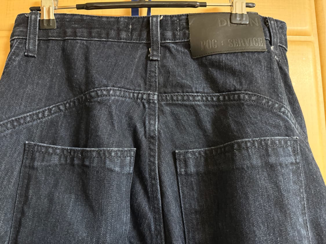 [DIVEIN X POG SERVICE] WIDE CURVED DENIM 상품이미지3