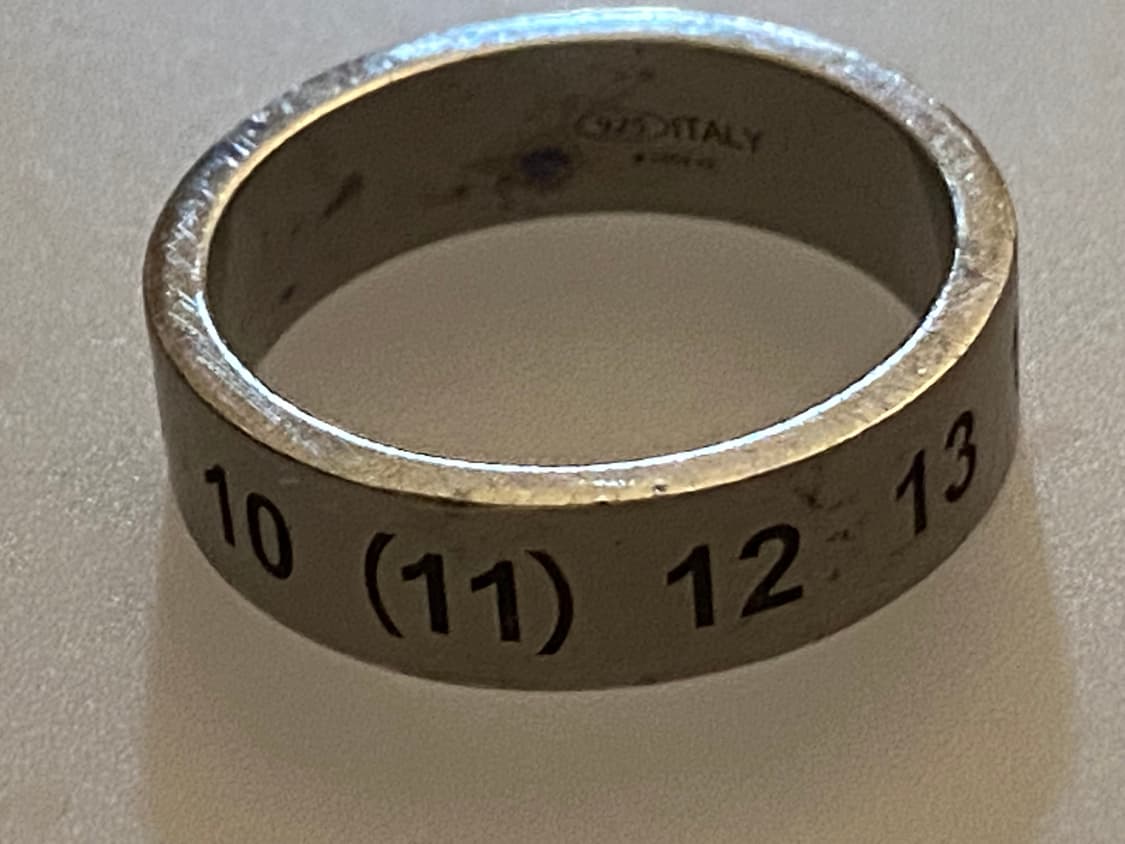 Maison Margiela numbering ring 27 상품이미지6