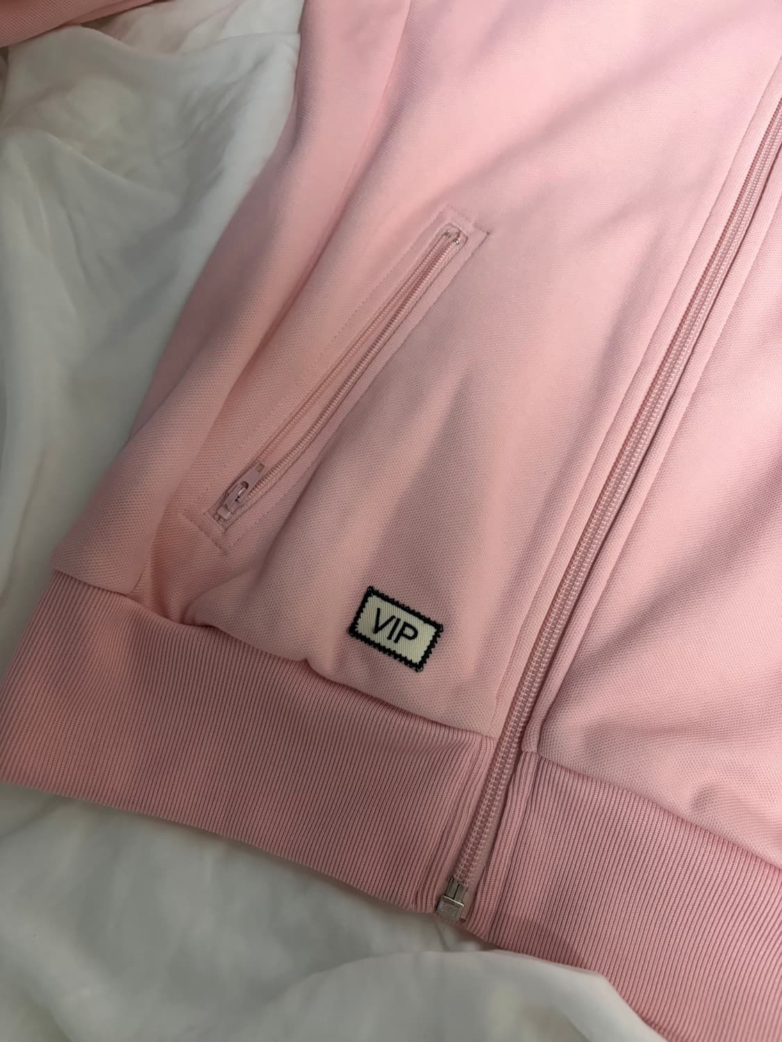 **희귀**아디다스 핑크브라운 져지 S 상품이미지3