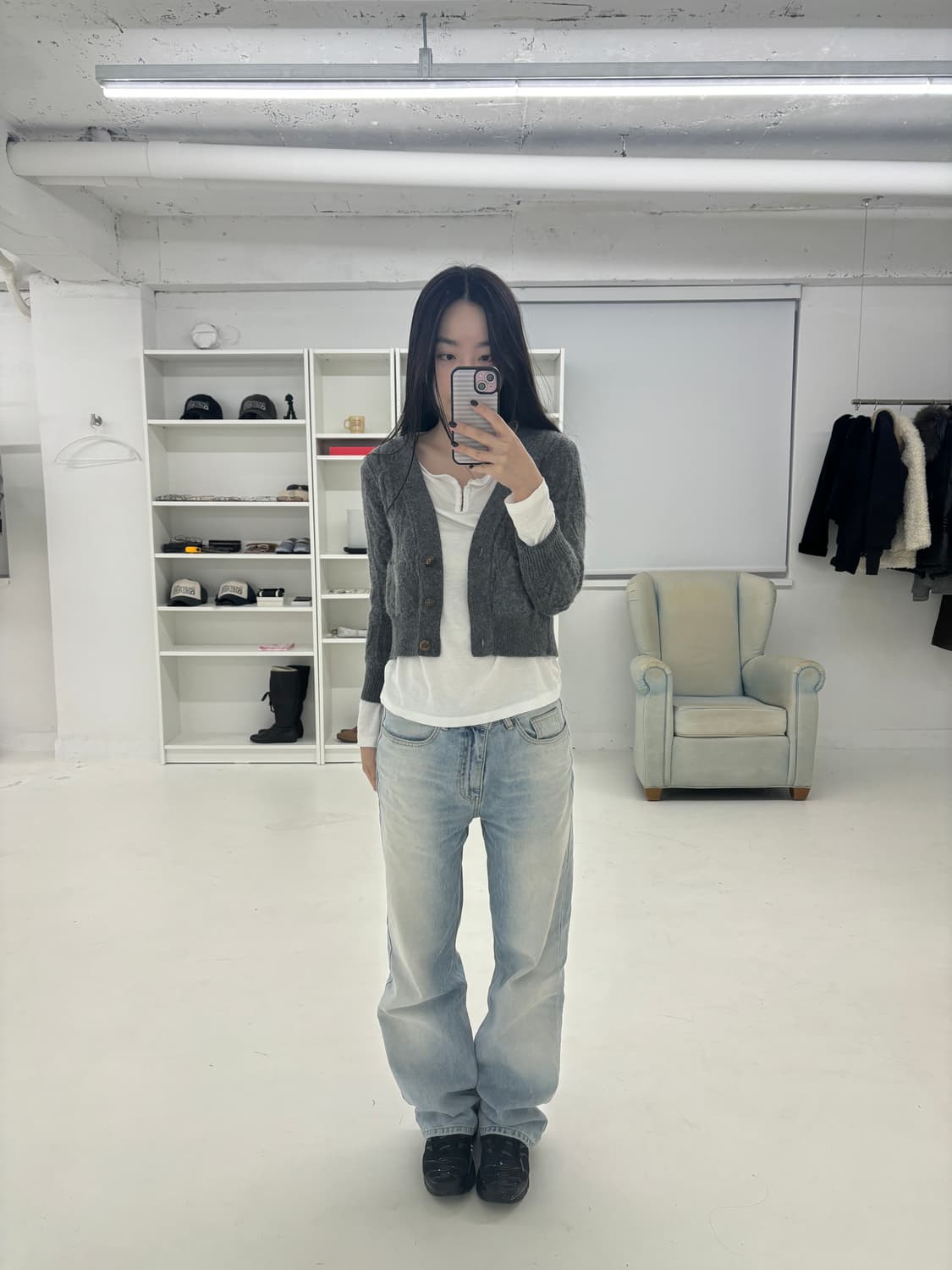 Sacai luck cardigan 상품이미지6