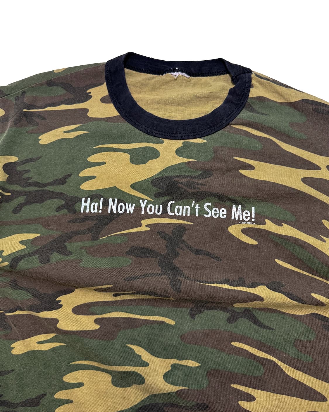 00’s can’t see me 우드랜드 카모 티셔츠 상품이미지2