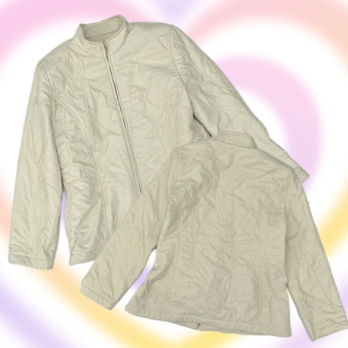 🤍Liliane Burty 퀼팅 아우터 점퍼 바람막이 🤍핀터깔 상품이미지1