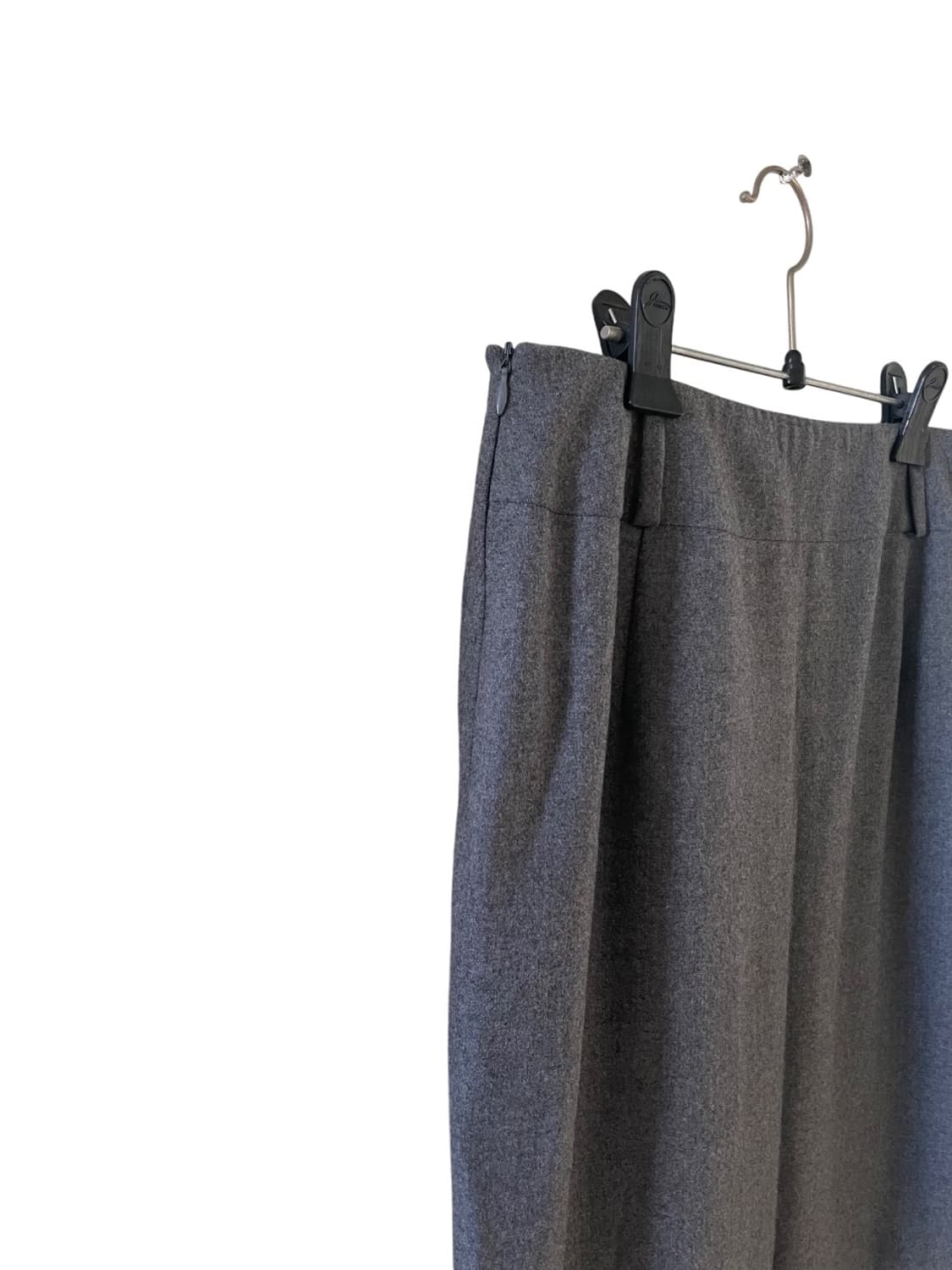 JIL SANDER (질샌더) 울 혼방 H-라인 스커트  상품이미지4