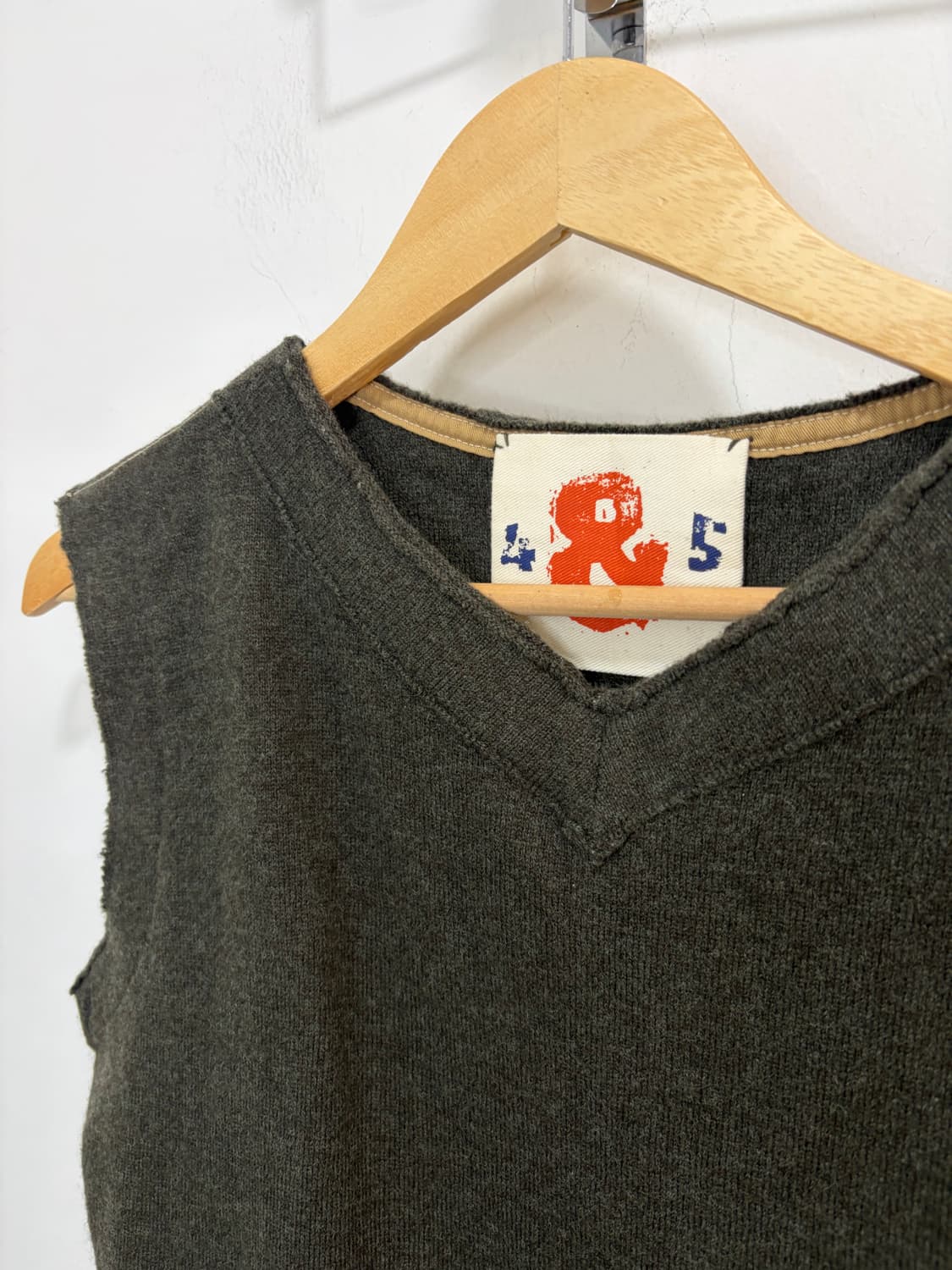 45rpm 니트 베스트 조끼 상품이미지6