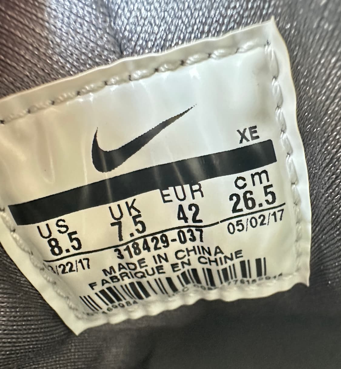 나이키 에어 허라취 회색 상품이미지5