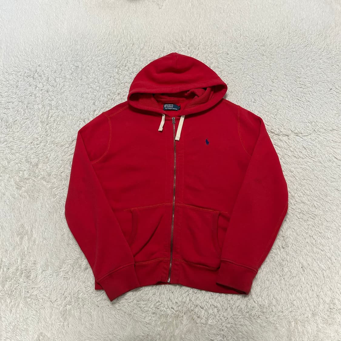 Polo Red Thermal Hoodie Zip up 상품이미지4