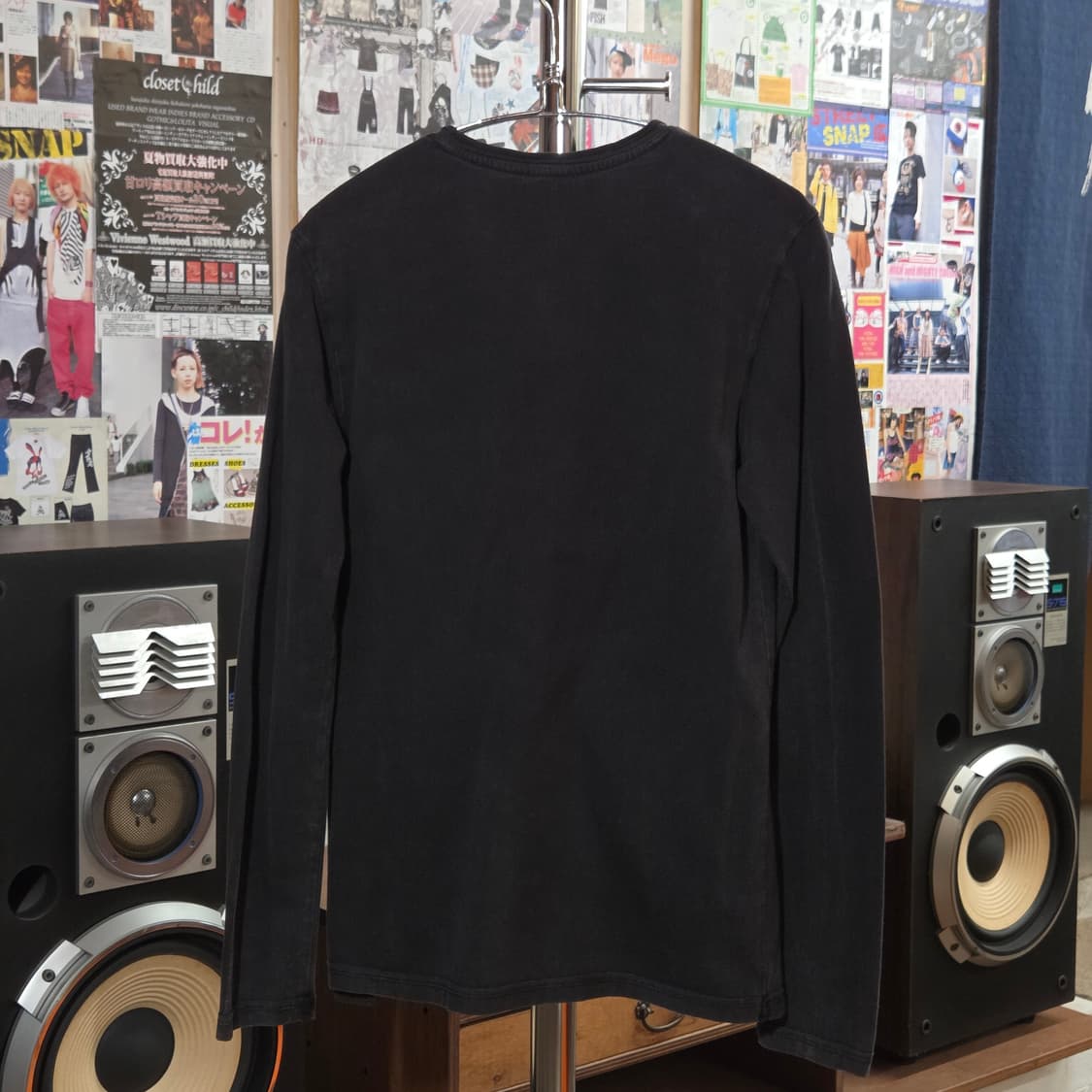 버커루 펑크 포켓 브이넥 슬림핏 롱슬리브 상품이미지4