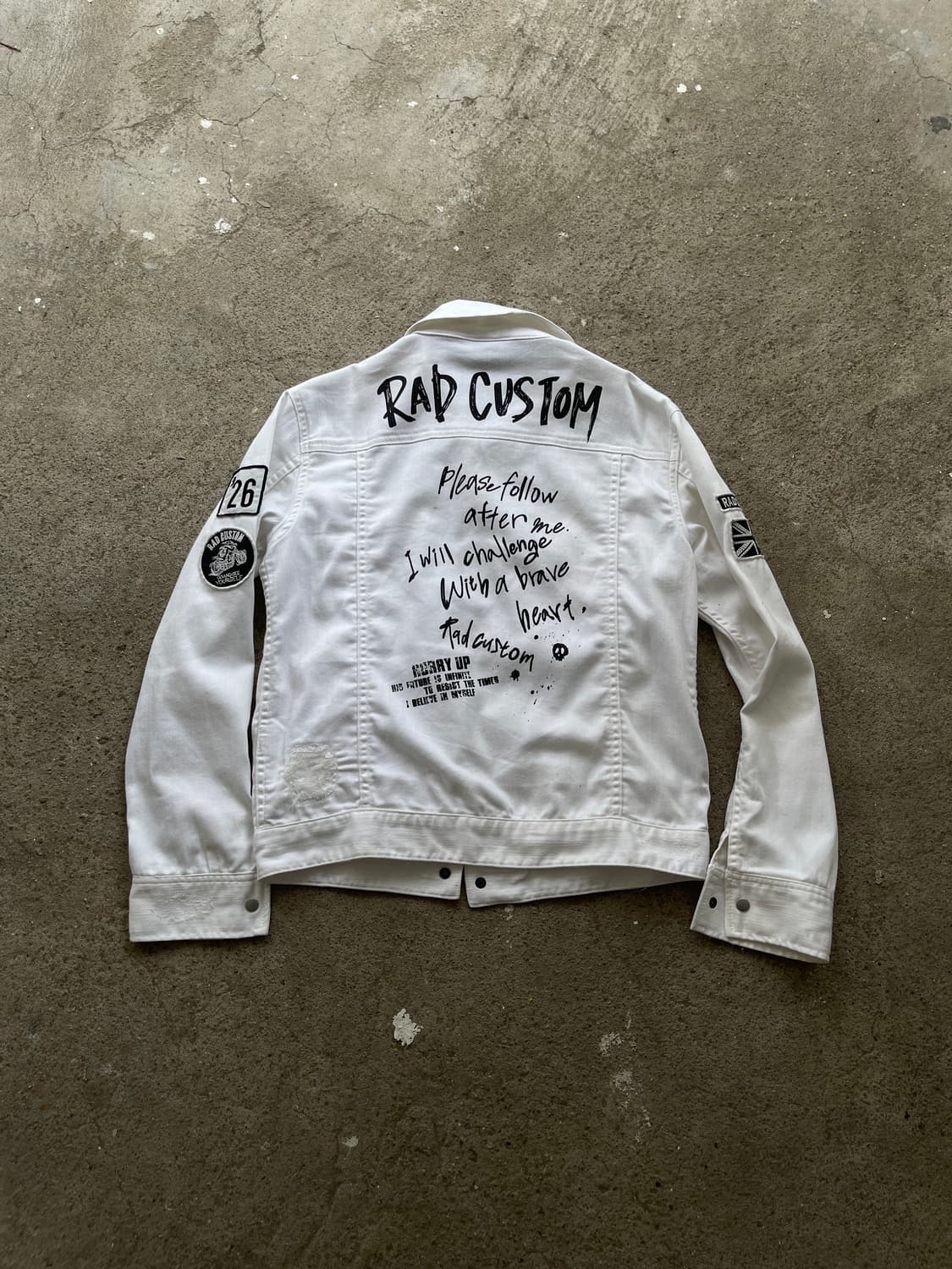 'Rad custom' damage denim jacket 상품이미지7