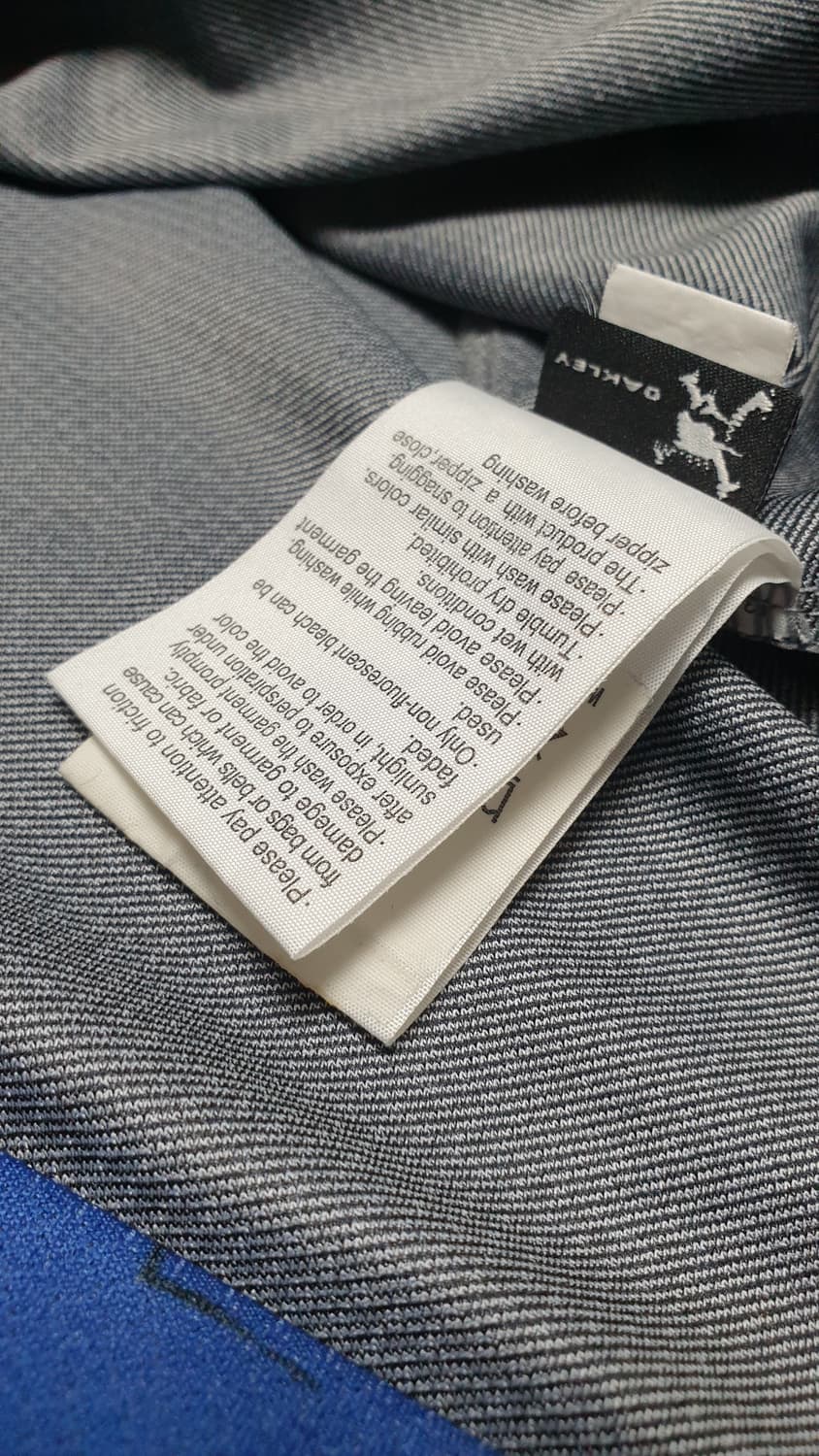 오클리 골프웨어 스컬 모크 자수로고 하프집업 L 사이즈 100 상품이미지5