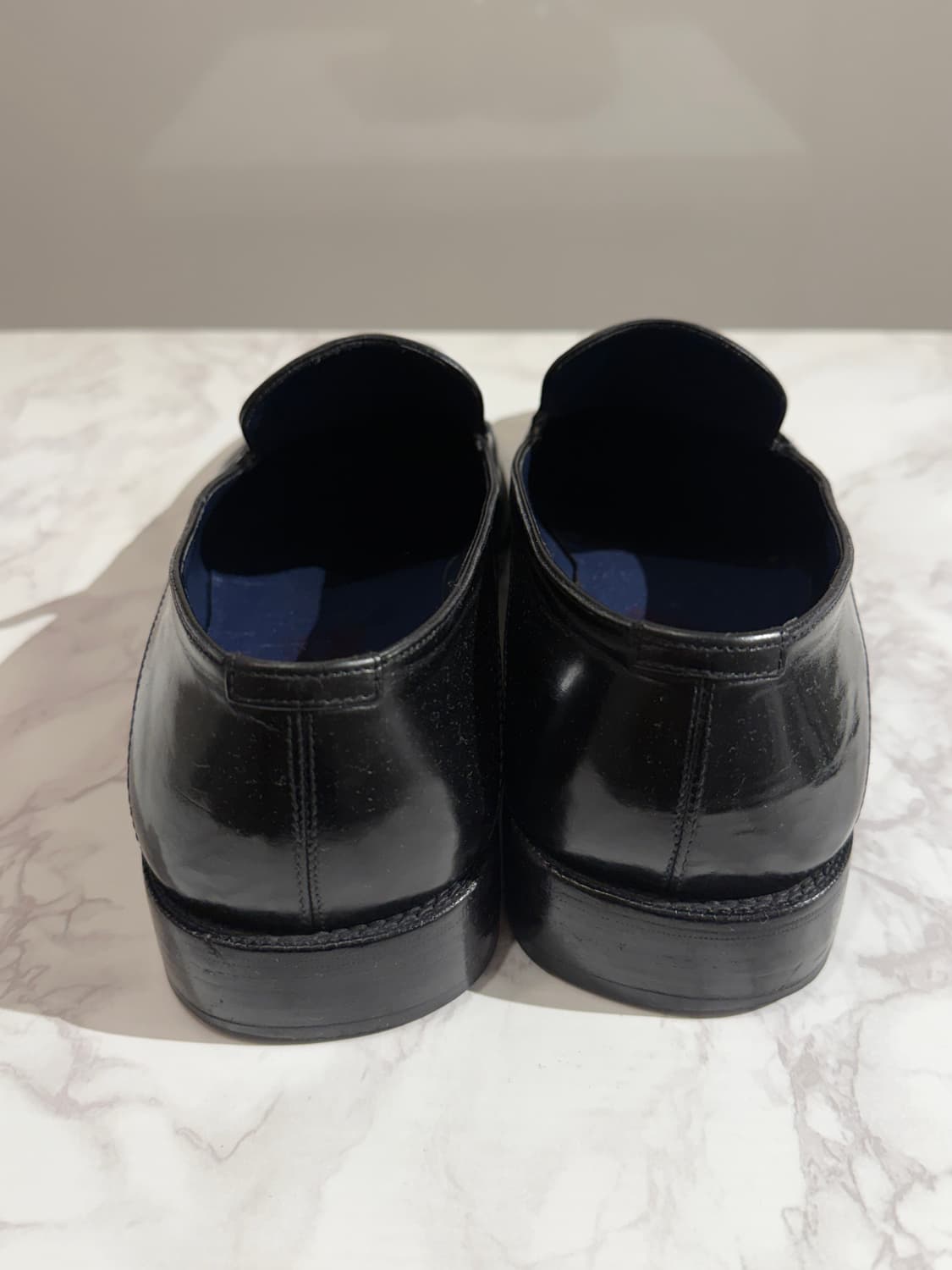 Salvatore Ferragamo 페라가모 블랙 가죽 로퍼 9 상품이미지4