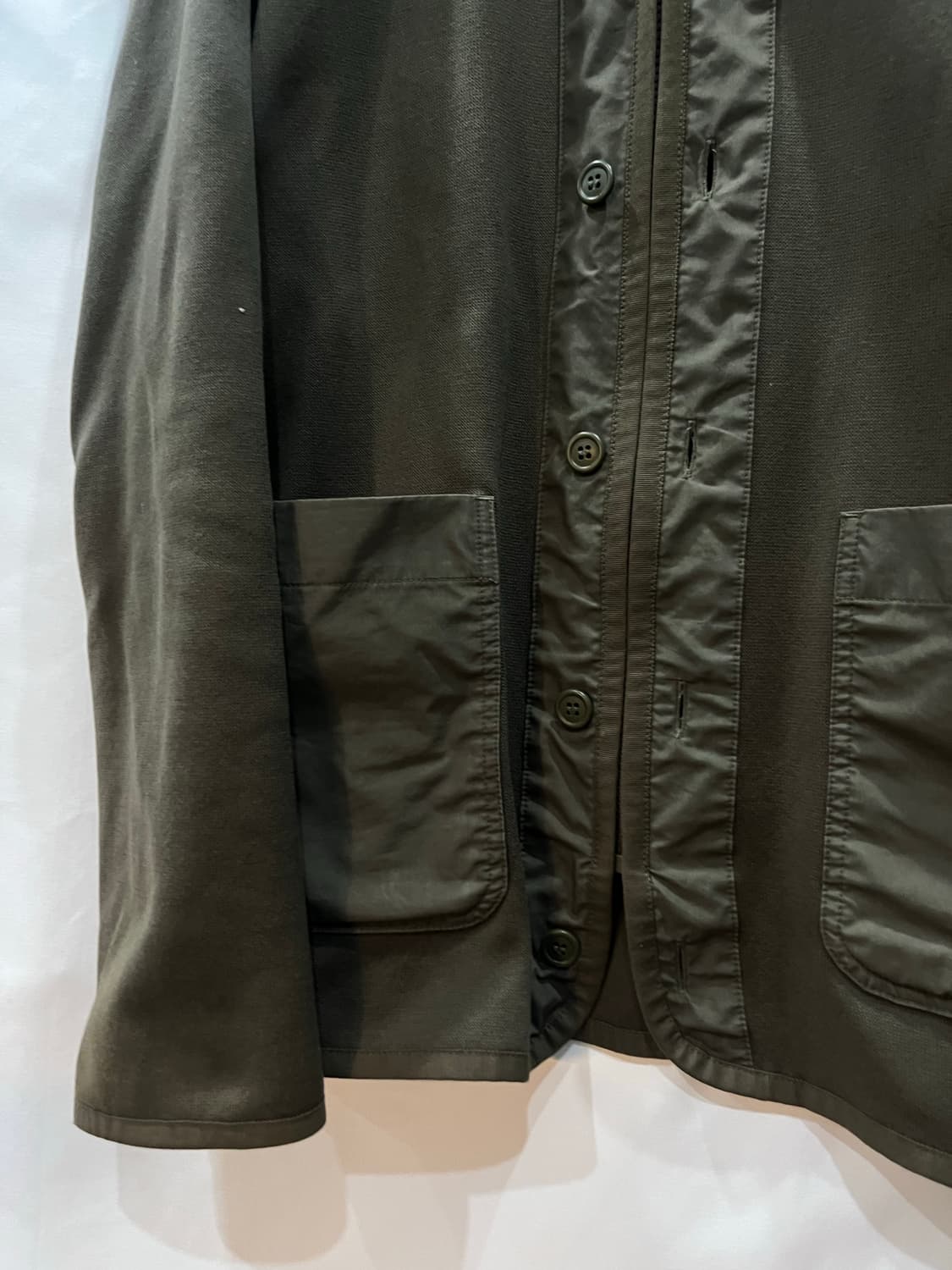 꼼데가르송 옴므 카키 가디건 L 상품이미지4