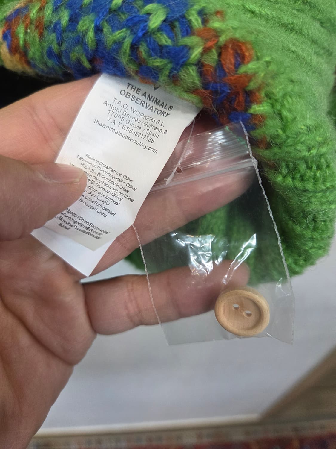 디 애니멀스 옵저버토리 주니어 멀티컬러 가디건 8 상품이미지4