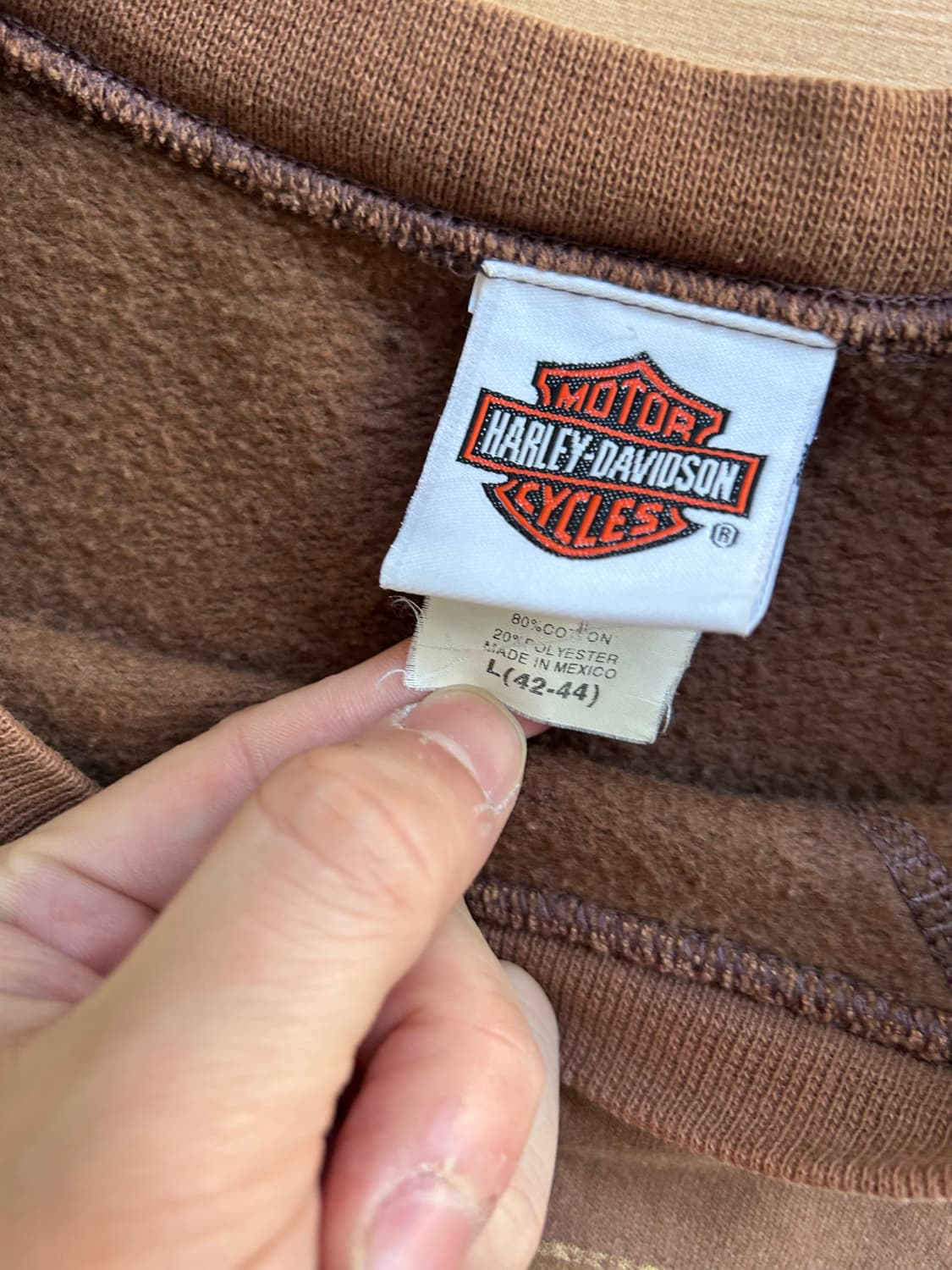 00‘s 할리데이비슨 스웻셔츠 상품이미지4