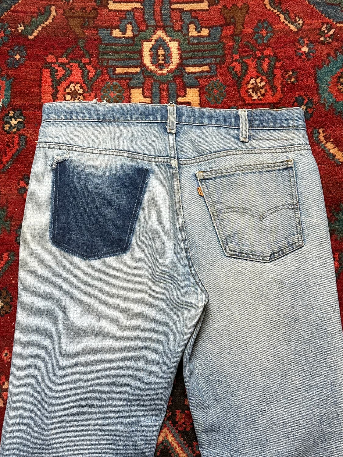 80’s USA Made 빈티지 리바이스 517 오렌지탭 부츠컷 상품이미지6