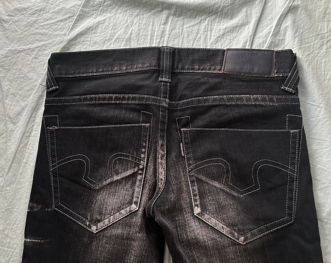 토네이도마트 흑청 워싱진 상품이미지5