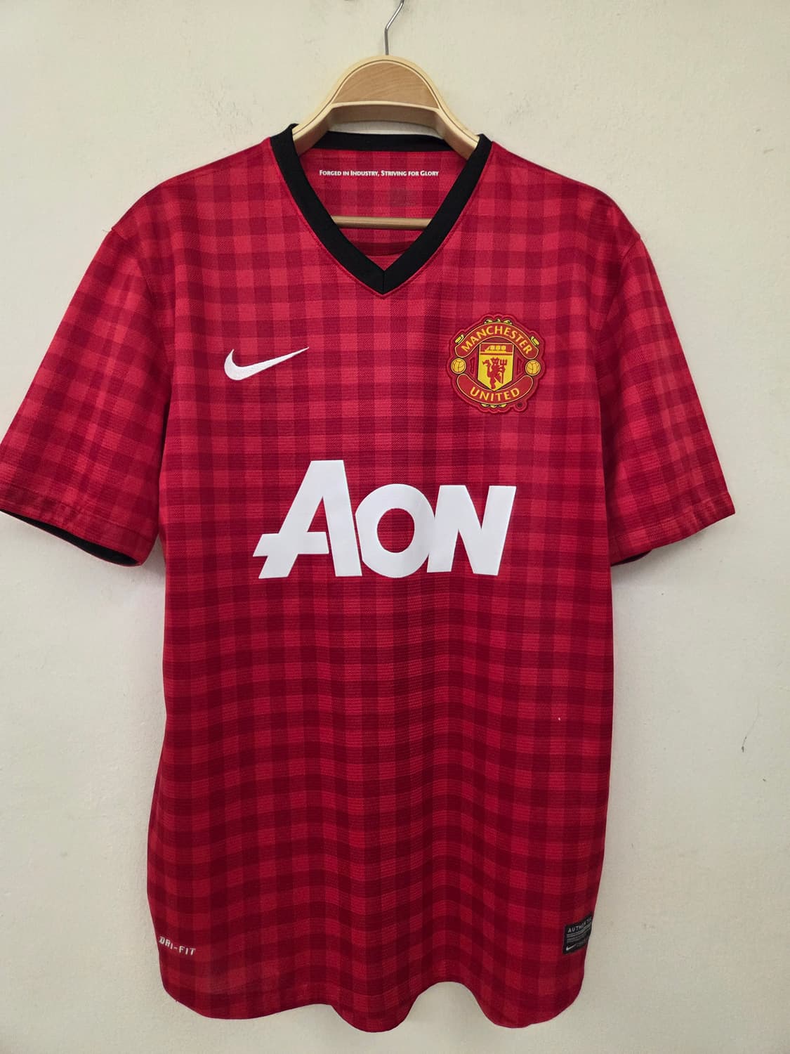 맨유 12-13 시즌 AON 마킹 유니폼 상품이미지1