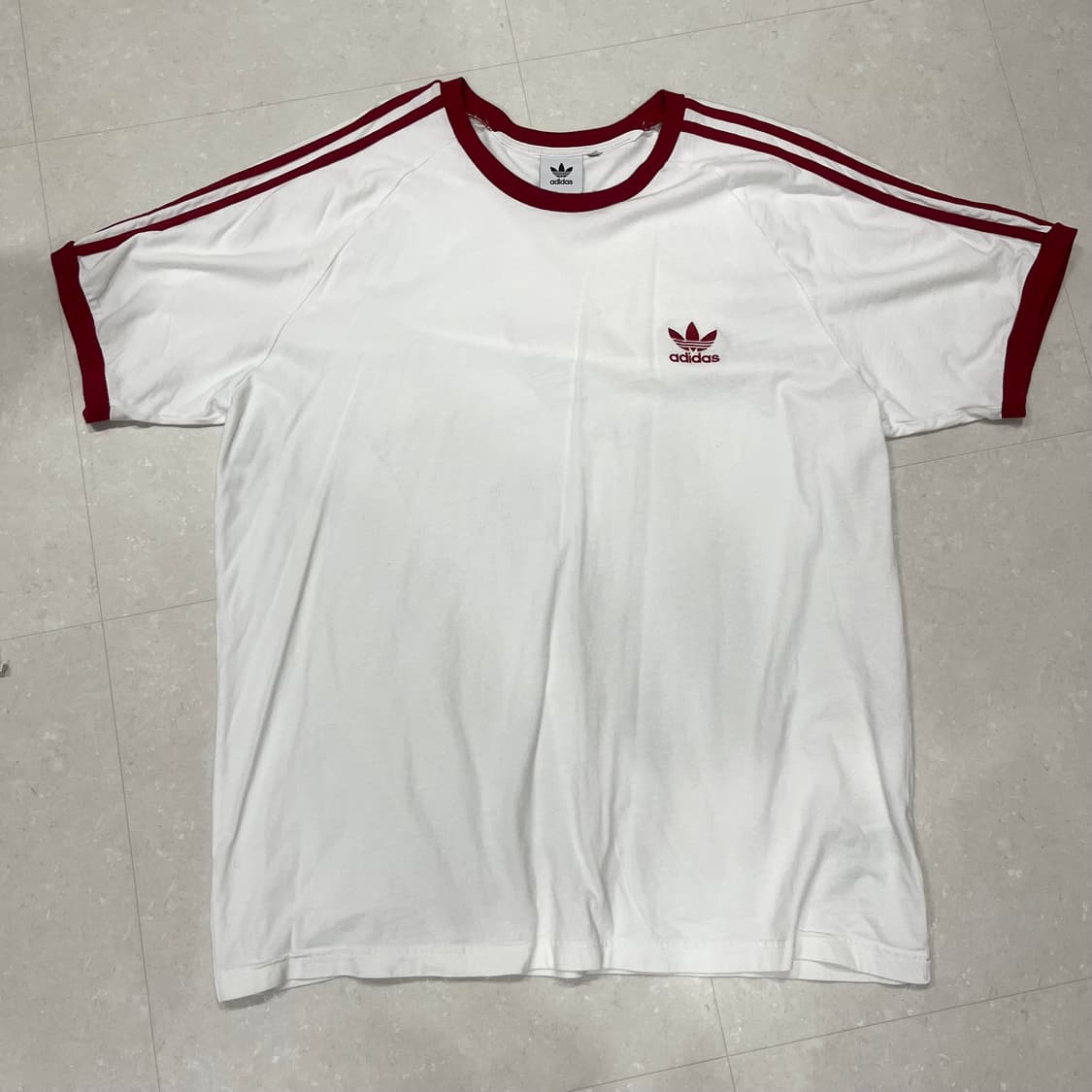 대대장 아디다스 파이어버드 흰빨 링거티 상품이미지1