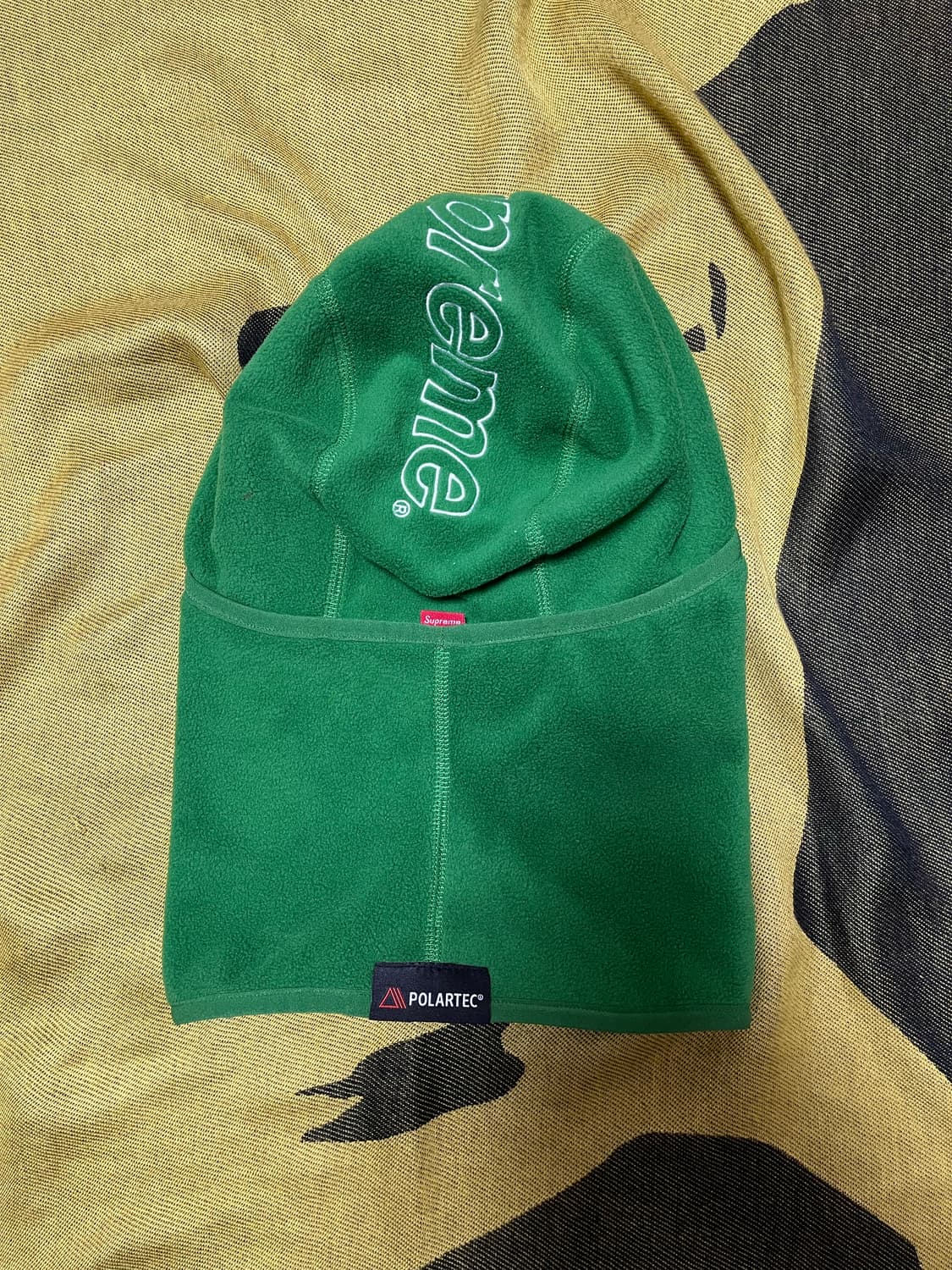 슈프림 폴라텍 바라클라바 그린 상품이미지5