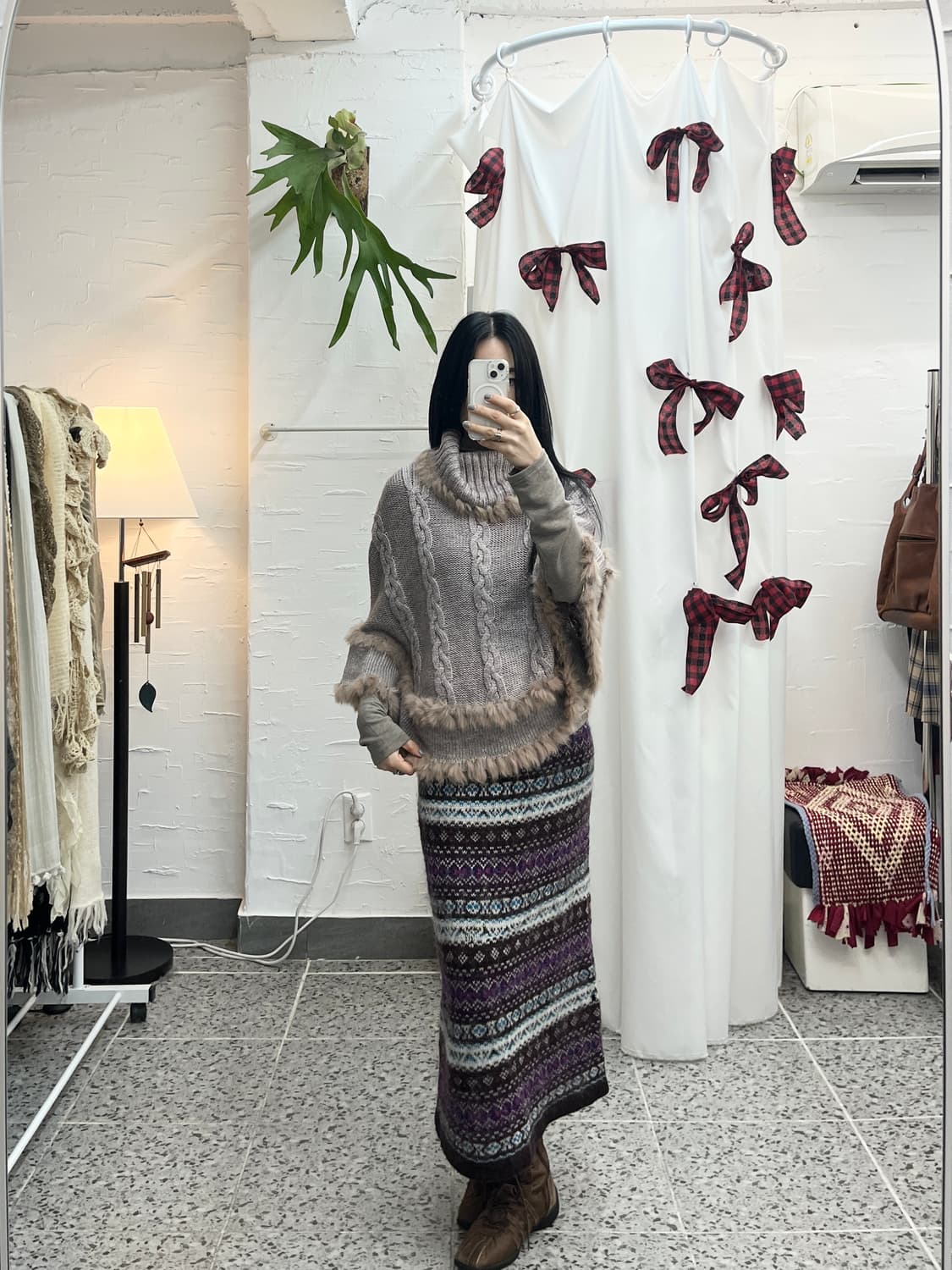 whisper fur cape 상품이미지2