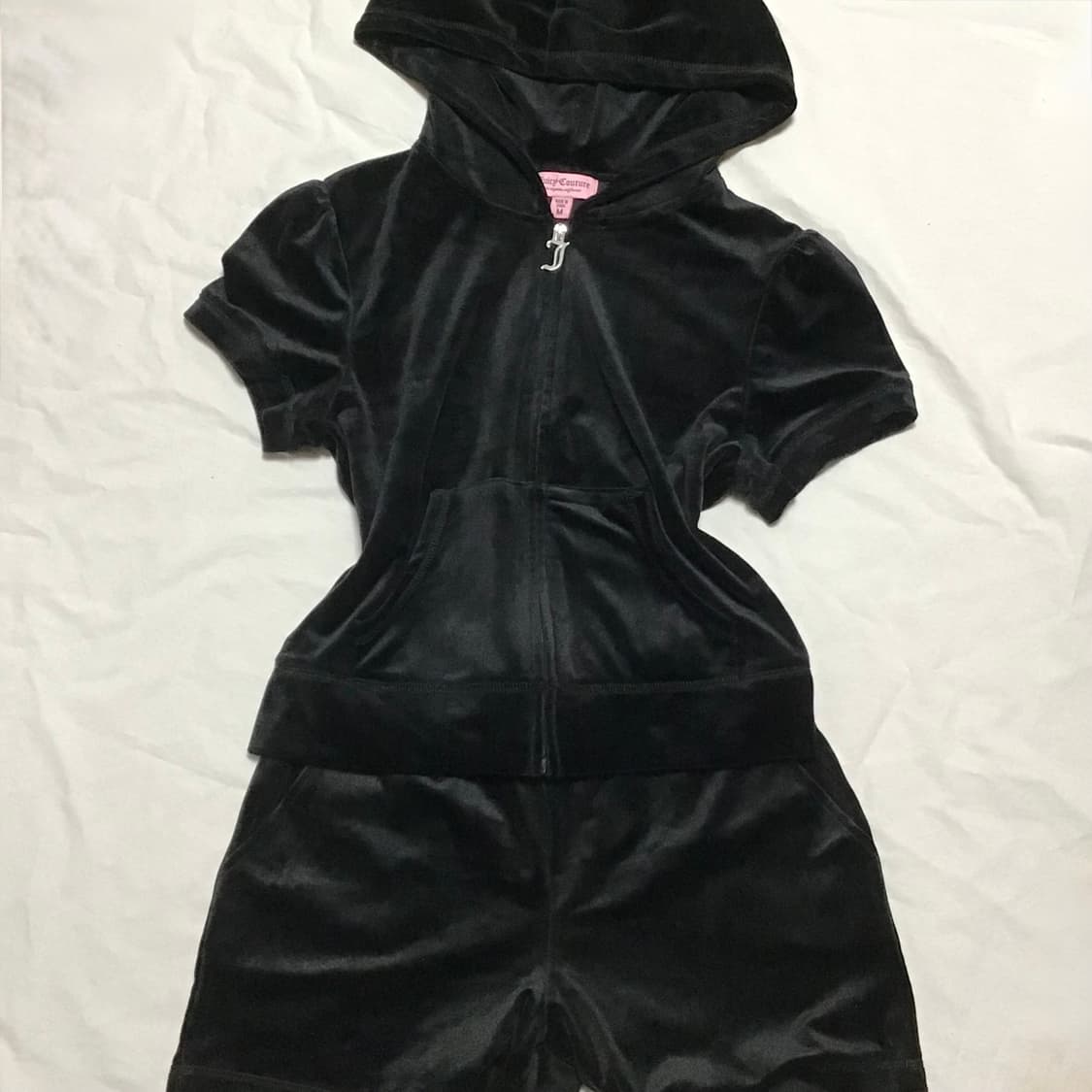 유일매물 쥬시꾸뛰르 벨벳 트레이닝 세트 셋업 상품이미지1