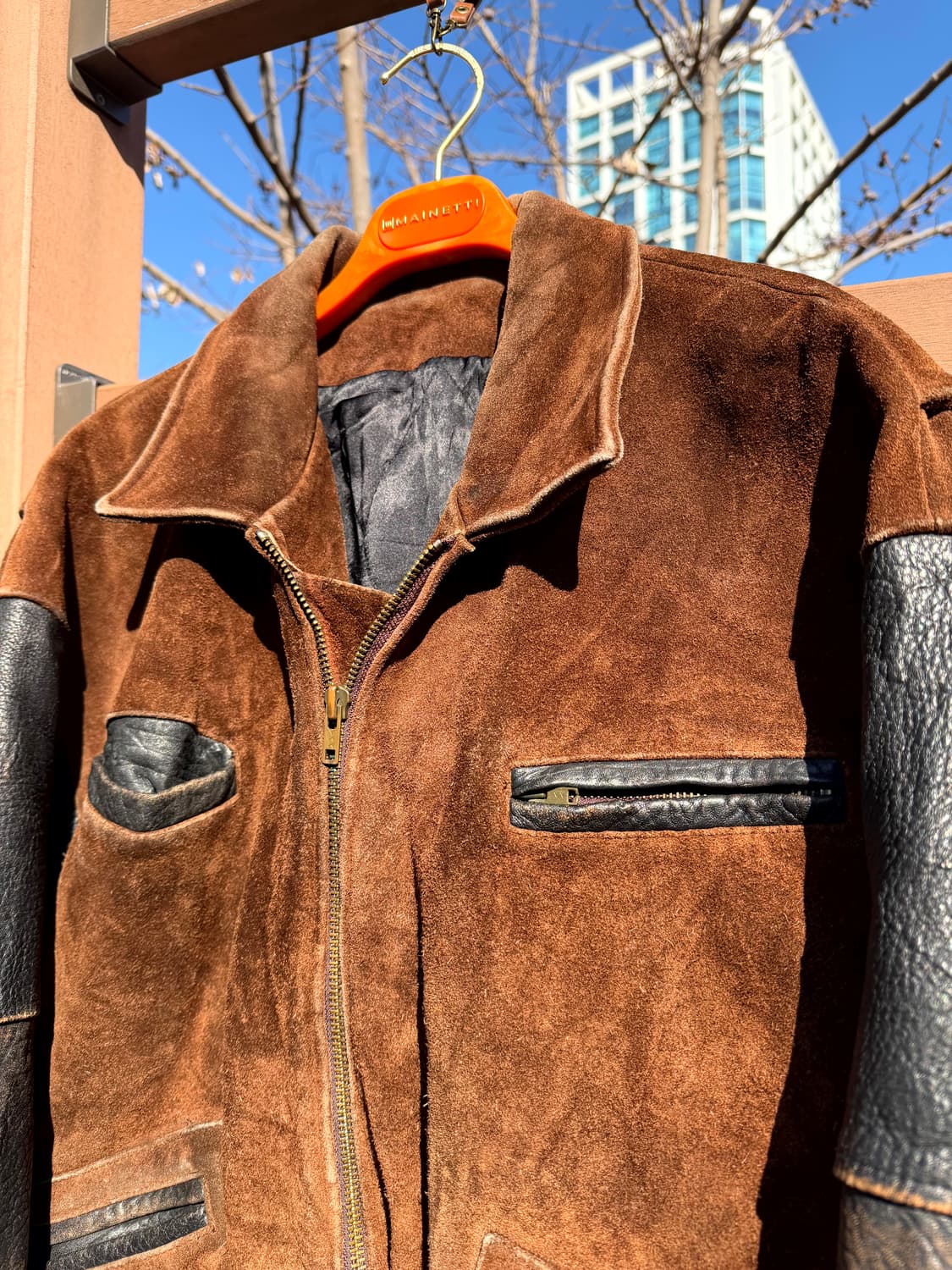 Say's leather 레더자켓 (Made in Hong Kong) 상품이미지4