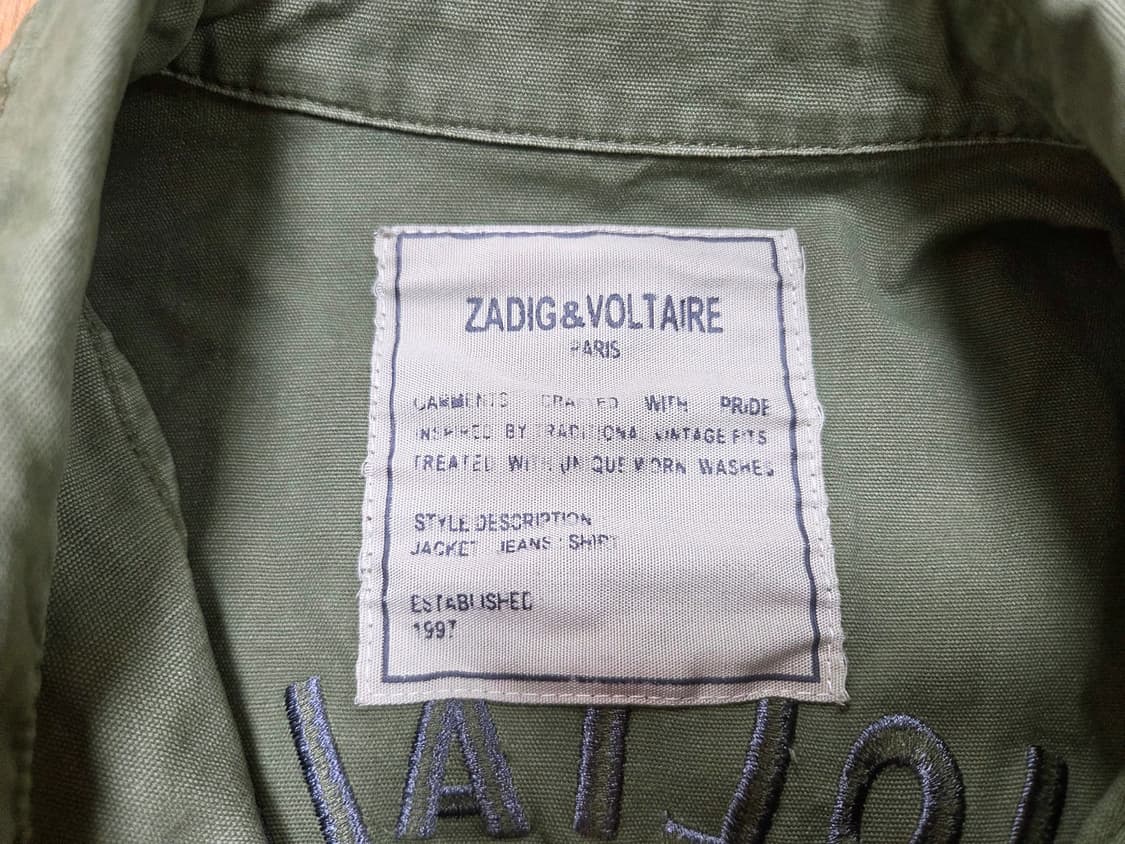 쟈딕앤볼테르(Zadig&Voltaire) KID MILI 이효리 야상점퍼 상품이미지9