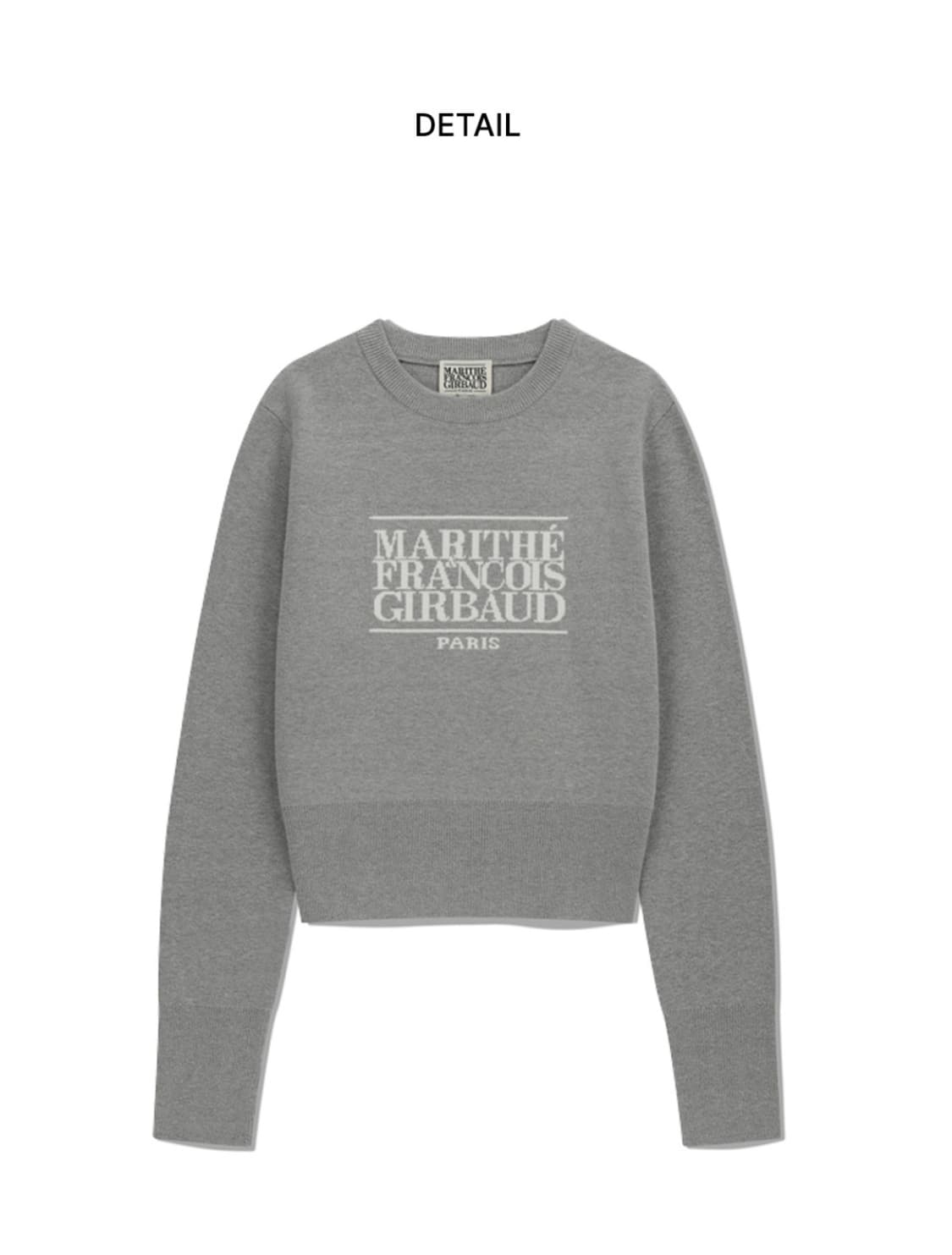 (새상품) 마리떼 프랑소와 저버 로고 니트 S 상품이미지3