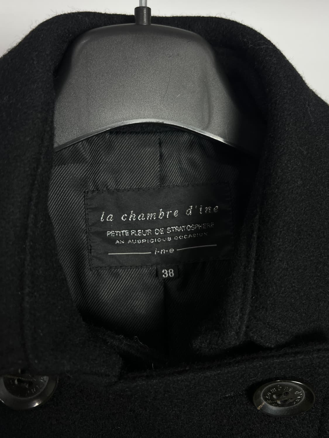 LA CHAMBRE D'INE 더블 울 코트 상품이미지3