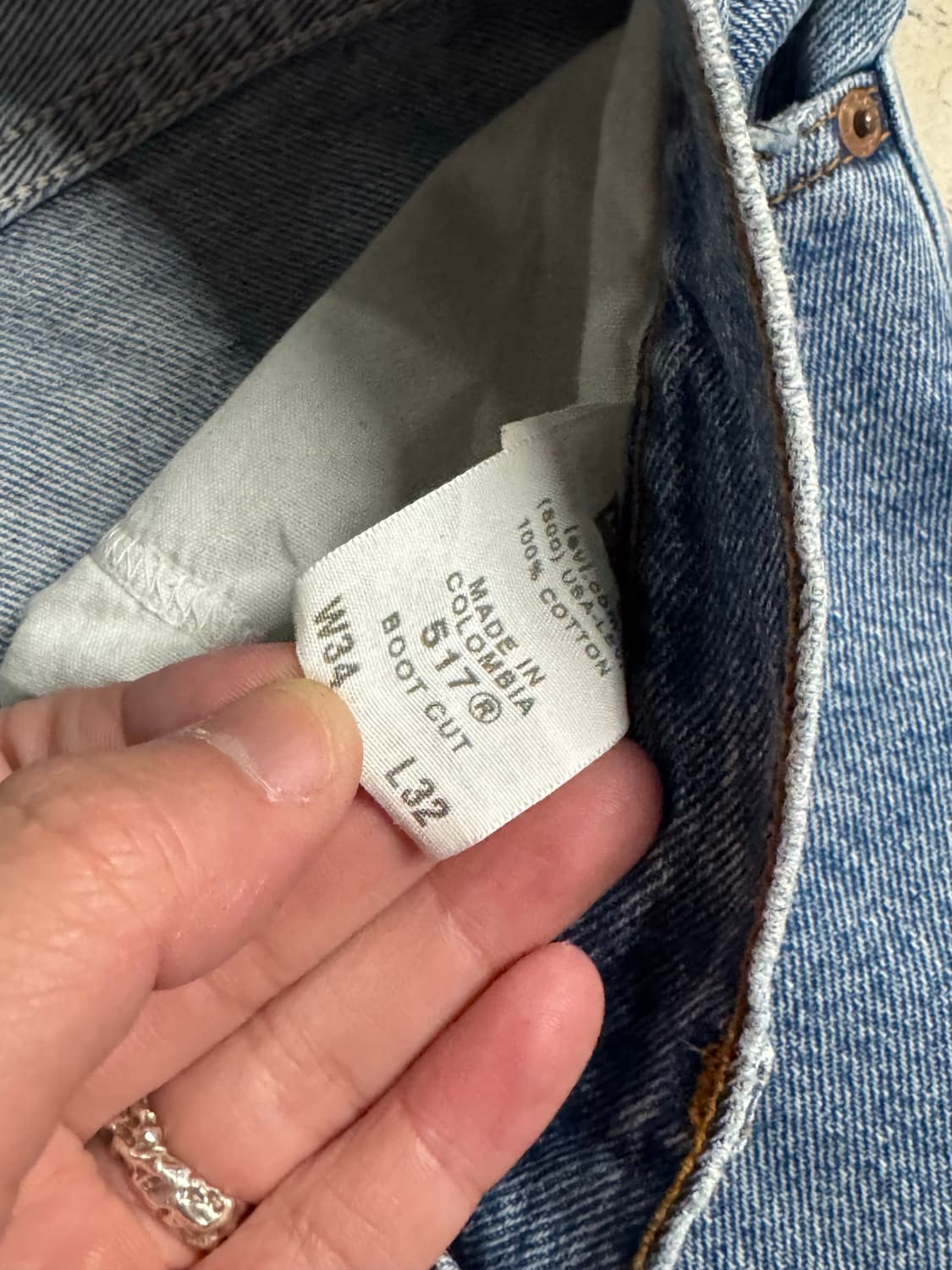 리바이스 517 부츠컷 데님팬츠 상품이미지8