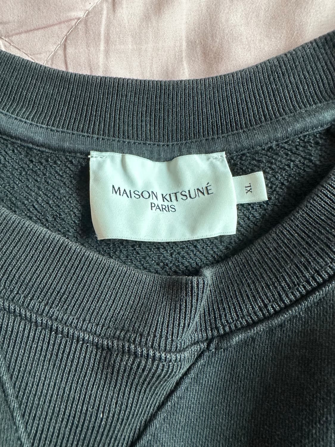 메종키츠네 더블폭스 맨투맨 XL 상품이미지3