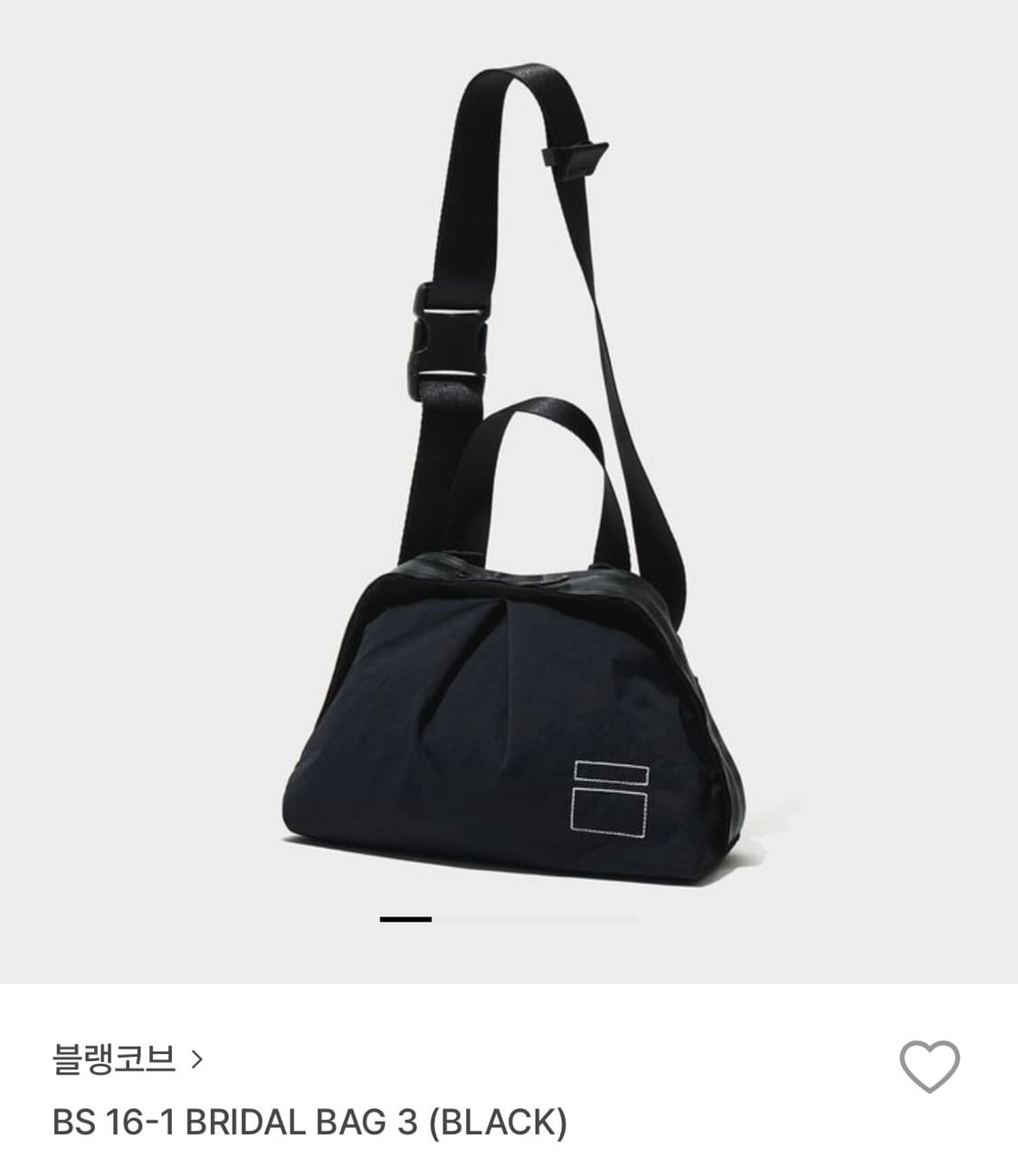 블랭코브 가방 블랙 상품이미지1