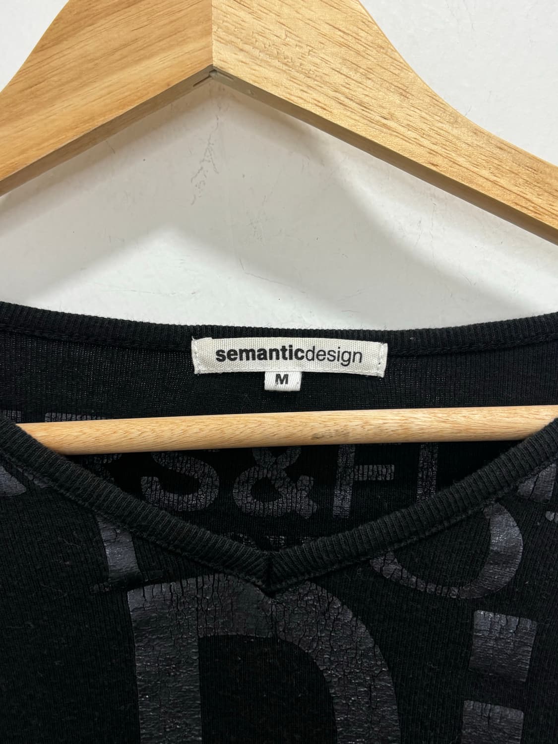 semantic design y2k 큐빅 긴팔티셔츠 상품이미지5