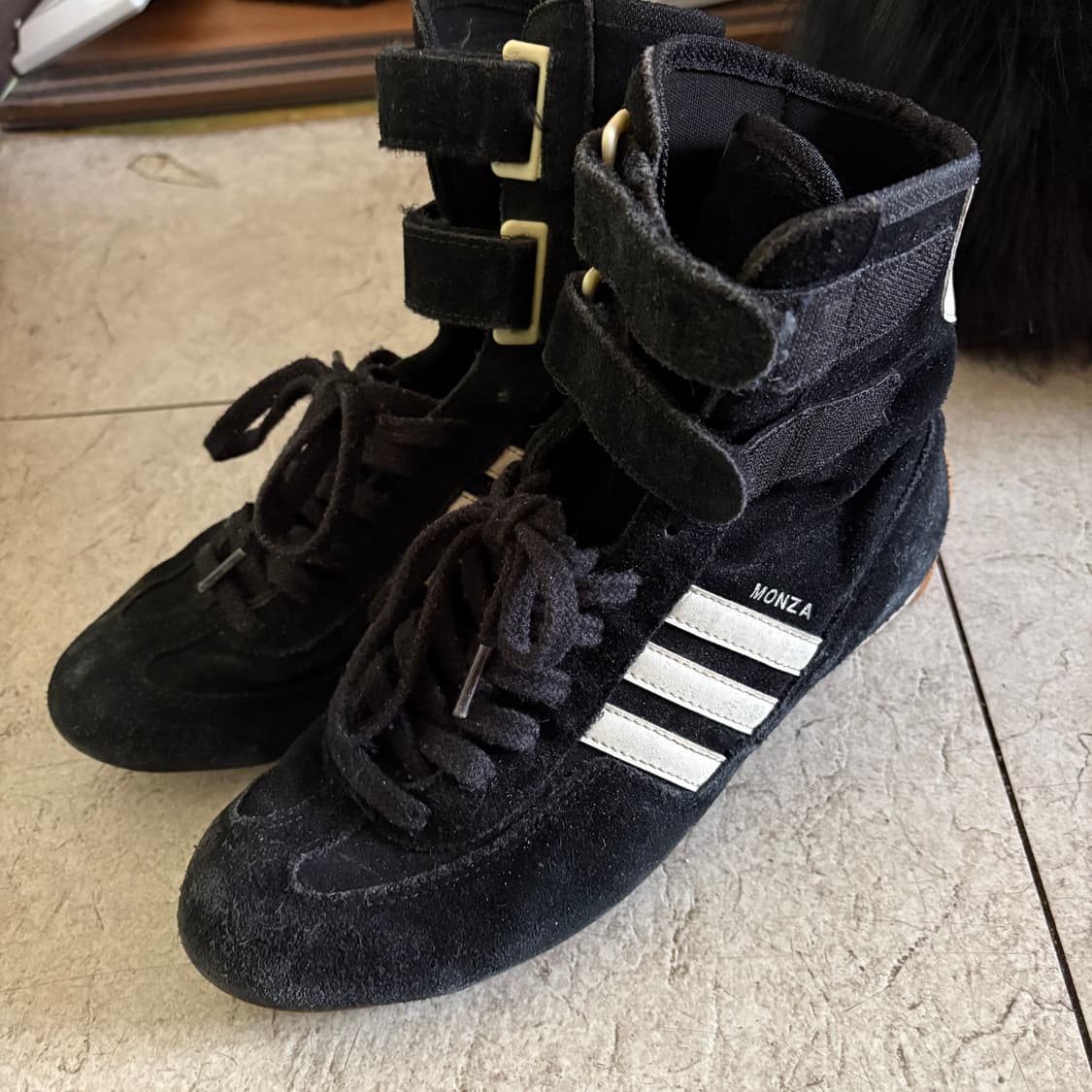 아디다스 복서 하이탑 몬자 Monza 스니커즈 245-255 상품이미지4
