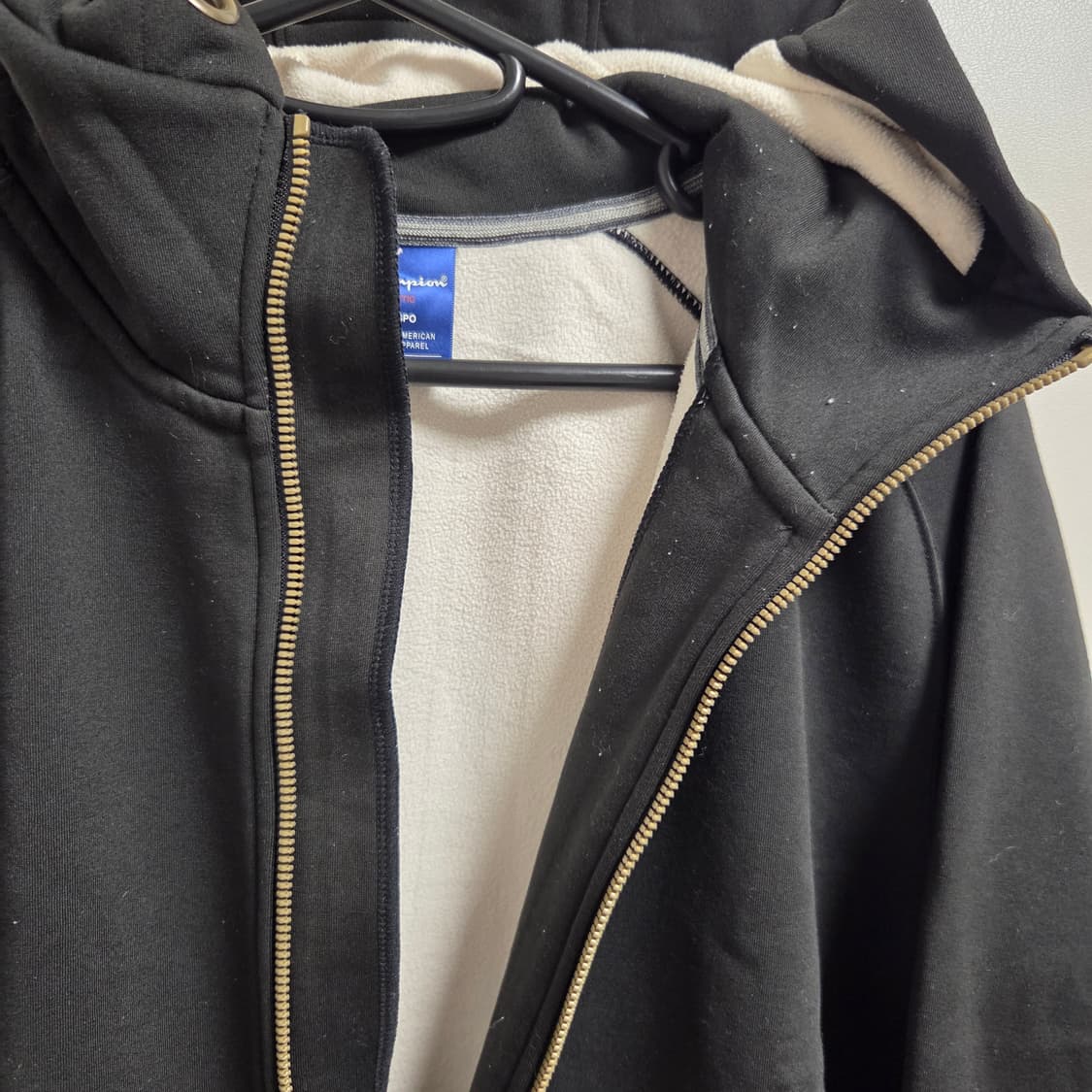 챔피온 일본판 캥거루 포켓 기모 후드집업 L(100) 상품이미지6