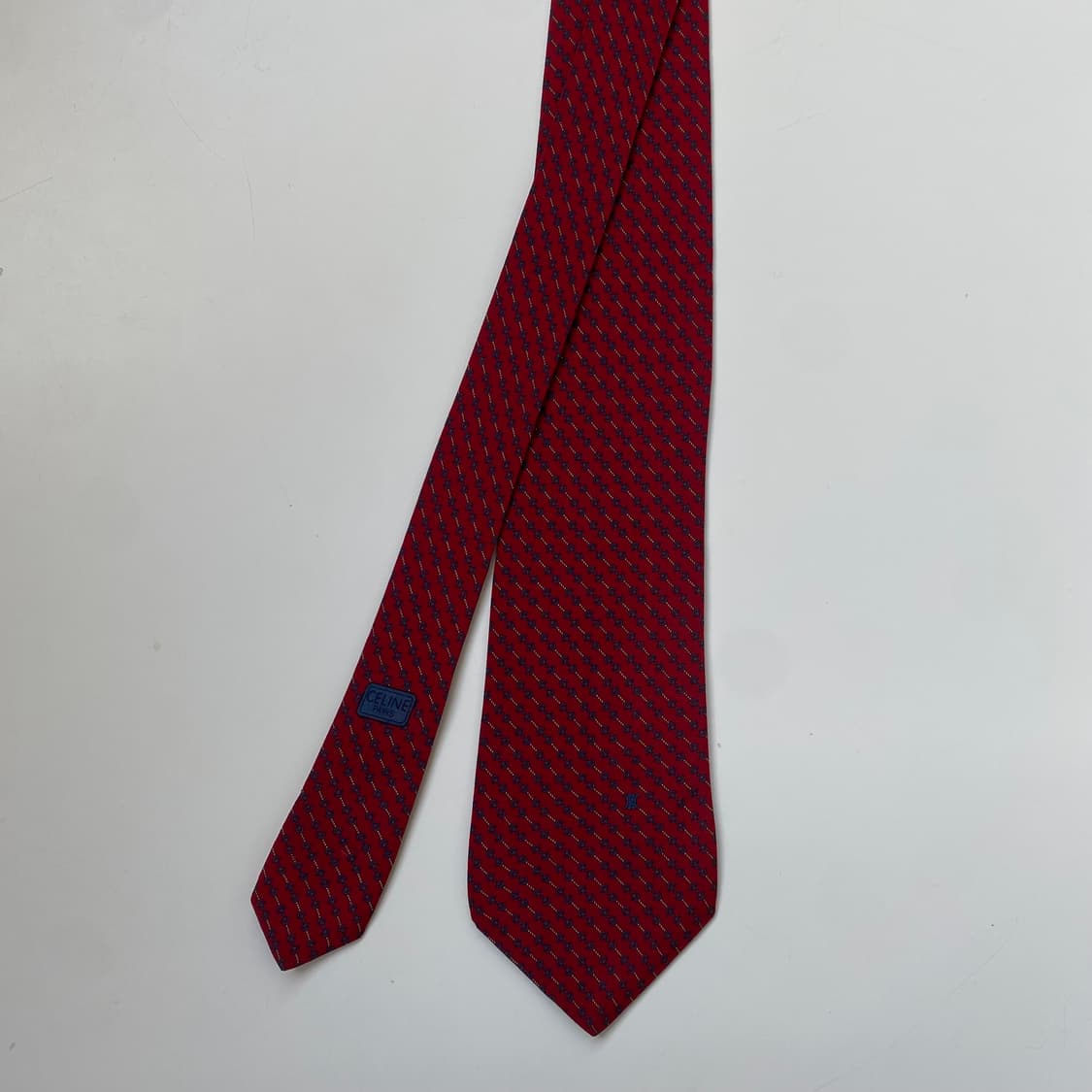 셀린느(celine) 심플로고 명품 정품 넥타이8.6cm 상품이미지2