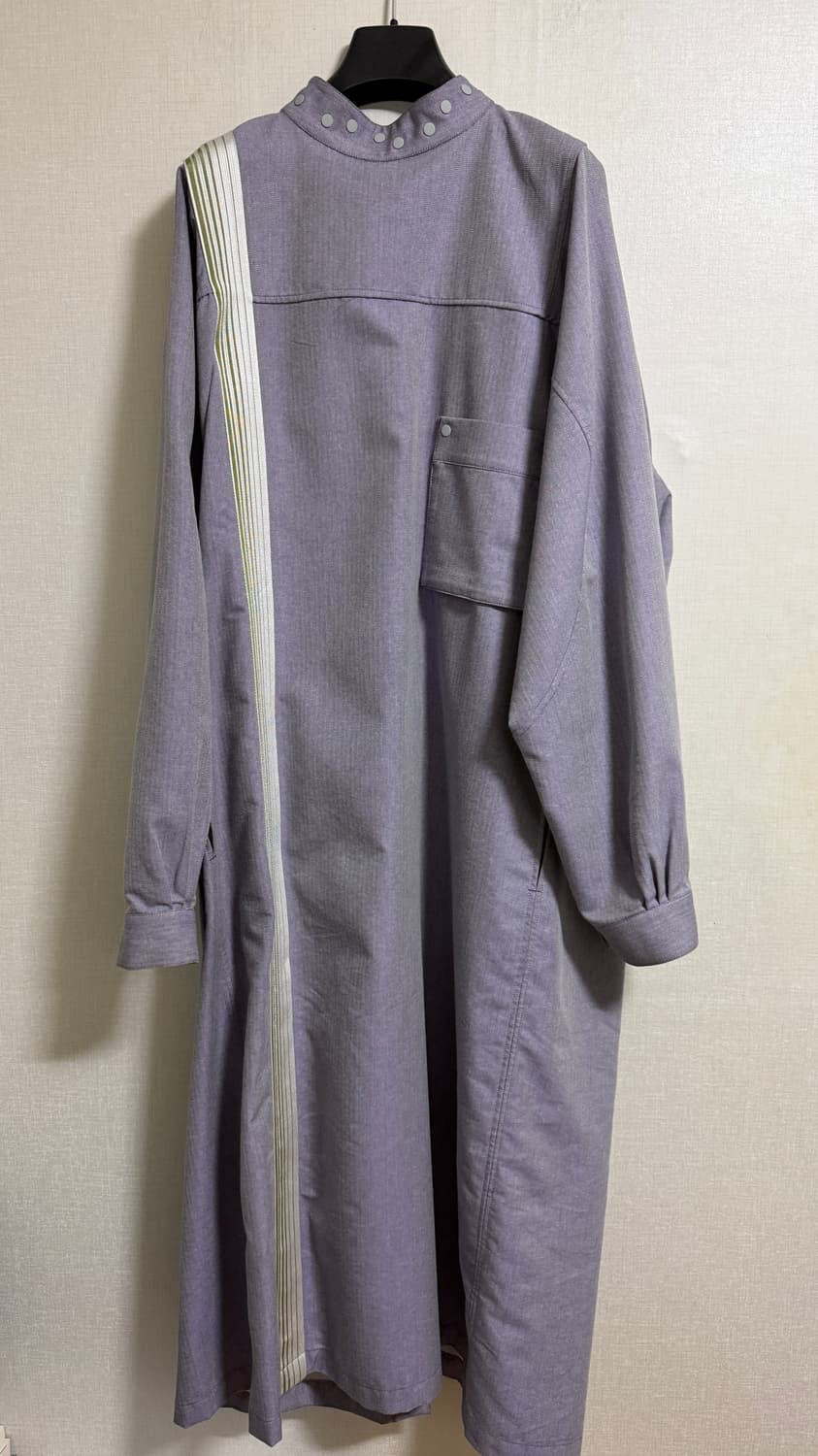 키코 코스타디노브 INEX 스냅 롱 셔츠 바이올렛 상품이미지4