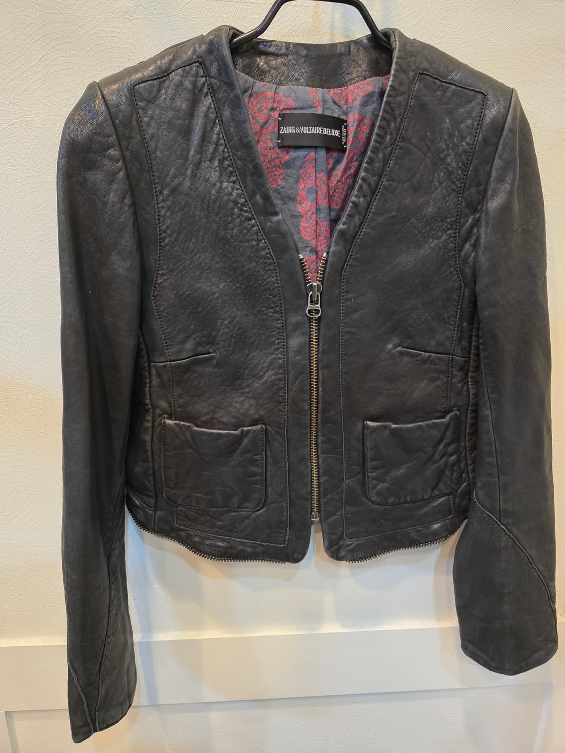 자딕앤볼테르 가죽 블랙 가죽자켓 상품이미지2