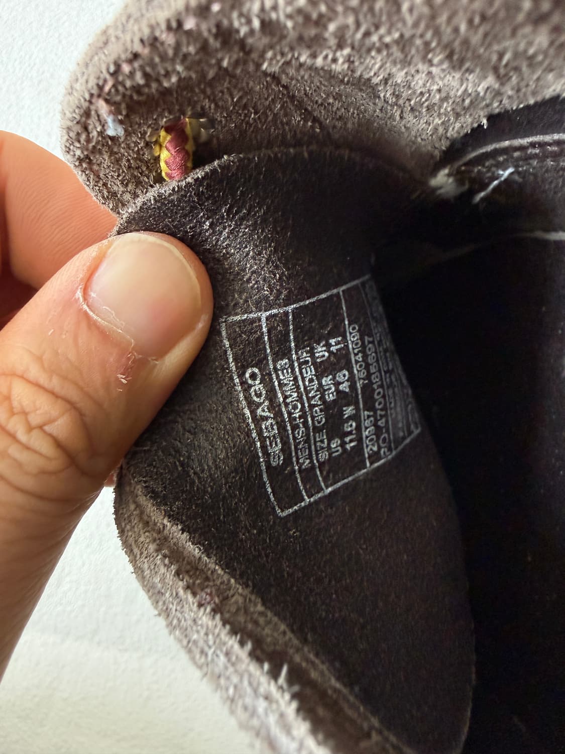 [UK11]세바고(SEBAGO) 스웨이드 워커 로우 상품이미지10