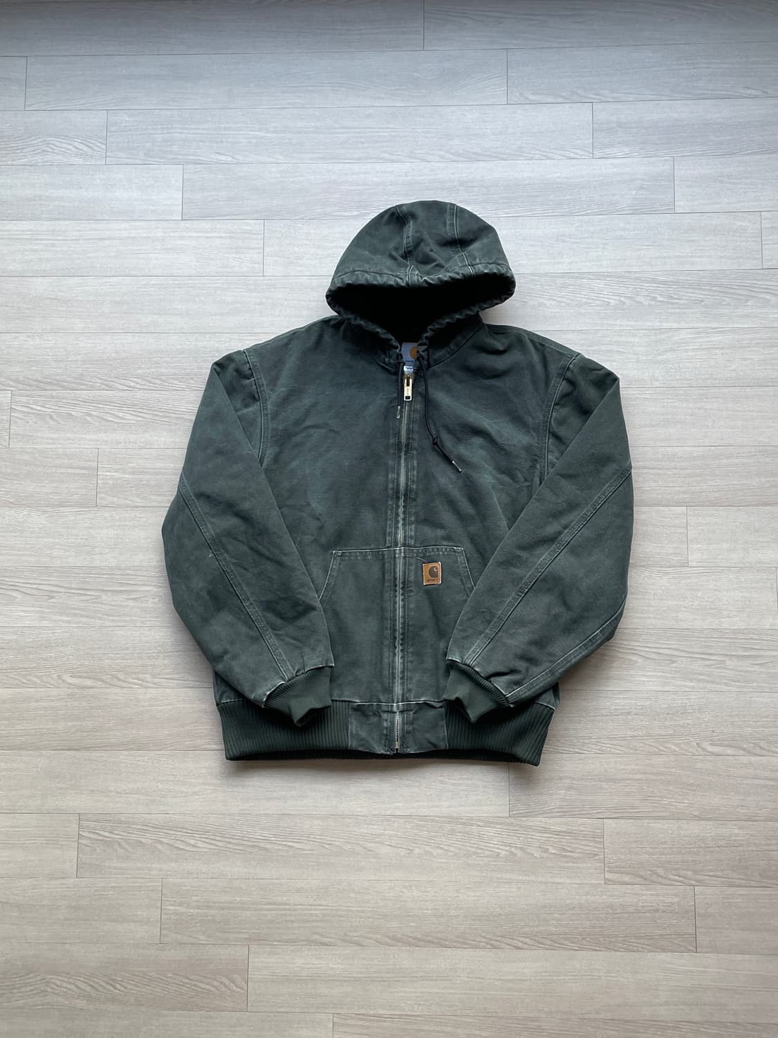 칼하트 j130 mos 모스 액티브 샌드스톤 상품이미지1