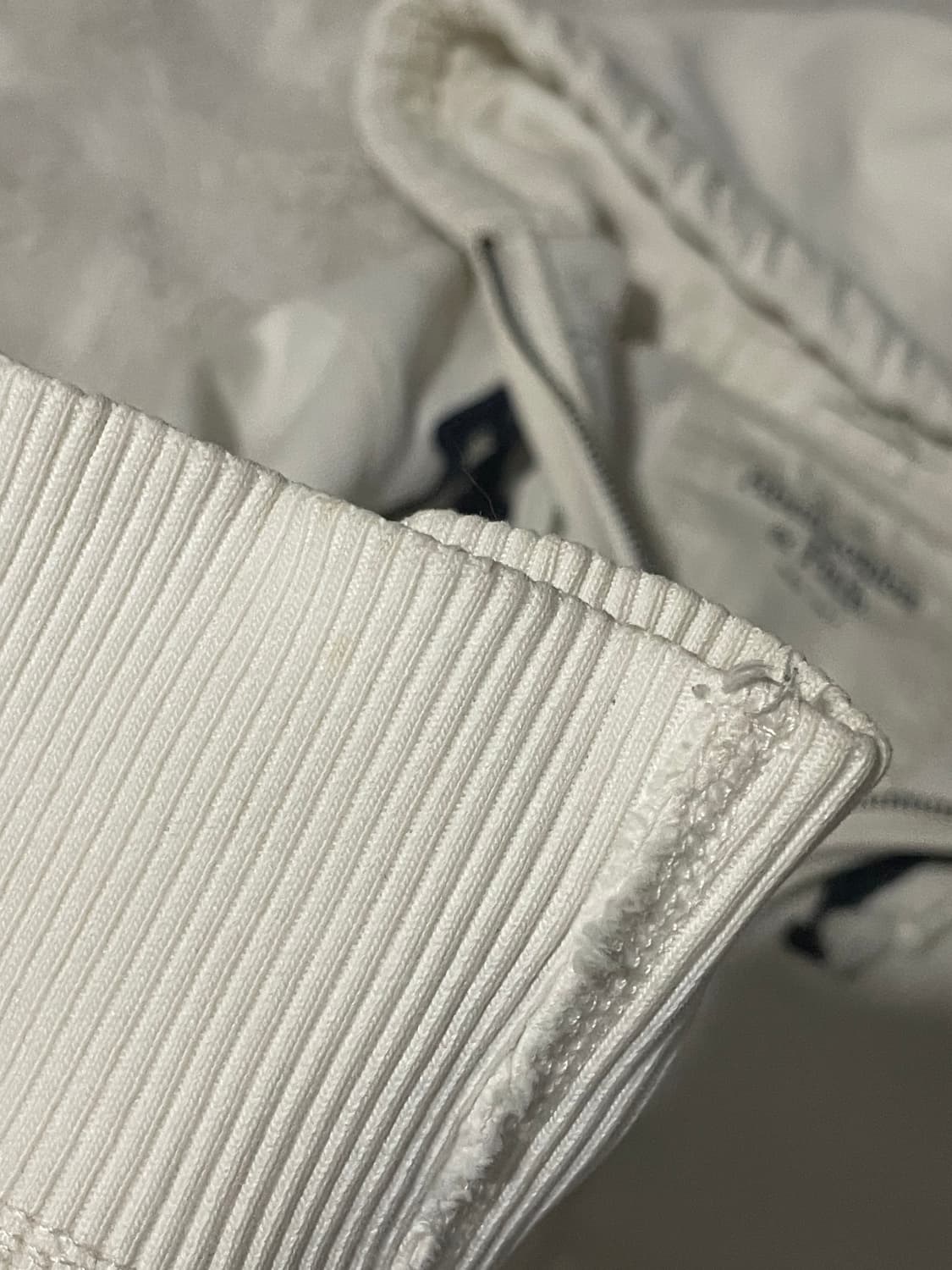 아베크롬비 뉴욕 후드집업 화이트 네이비 상품이미지6