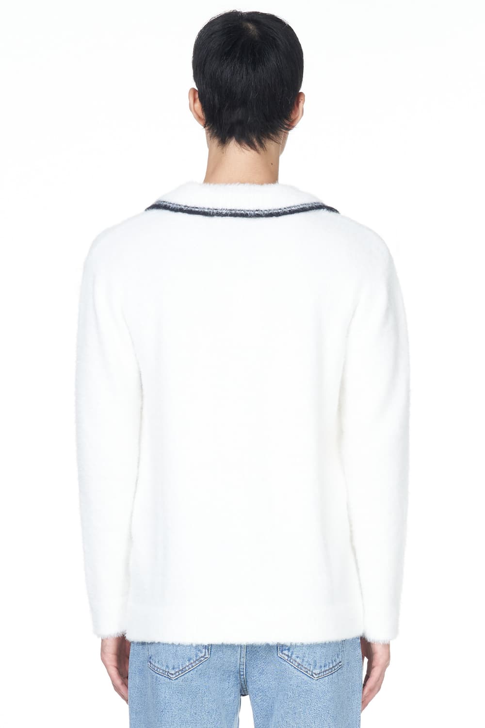 어네스트 w 베이커 브이넥 폴로 니트 상품이미지2