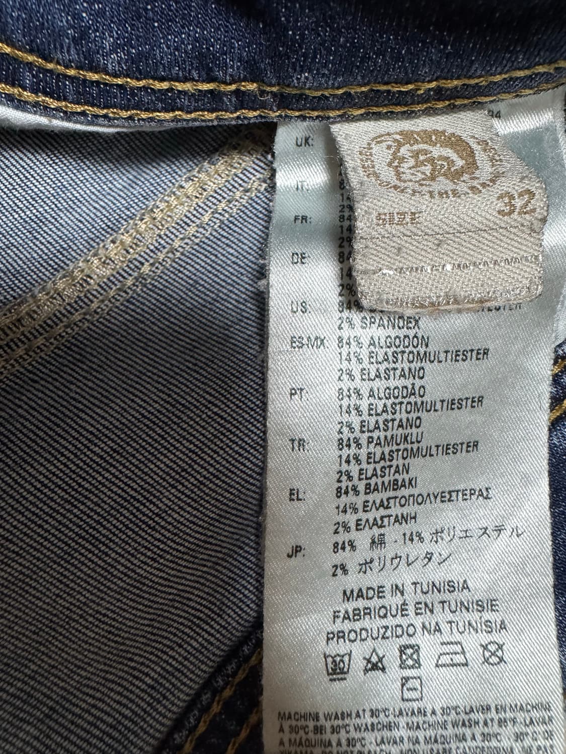 디젤 야콥 W32 상품이미지3