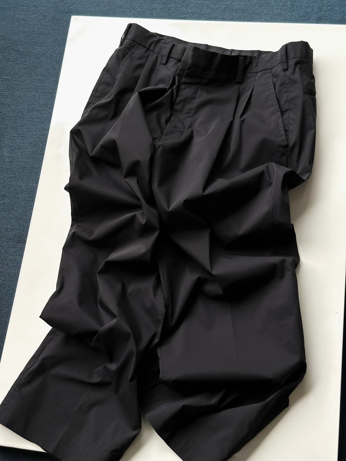 Cotton nylon 2 pleats officer trouser 상품이미지1