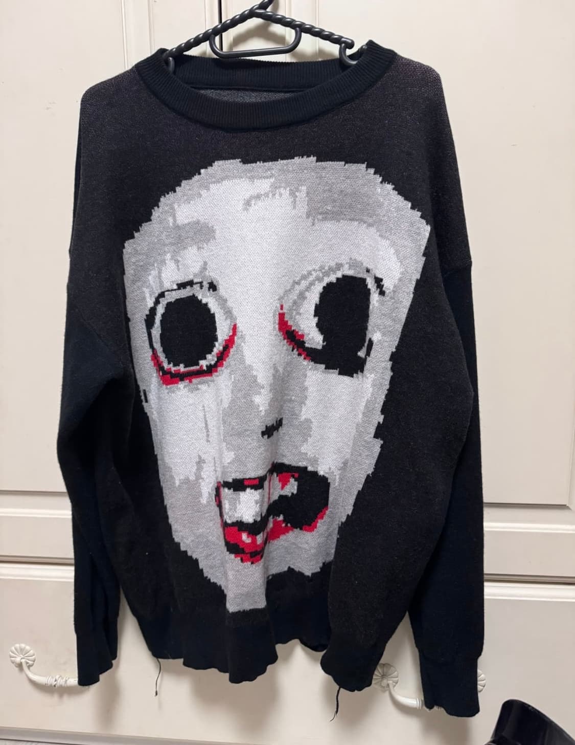 사진주의)일본 귀신 공포게임 스웨터 니트 상품이미지2